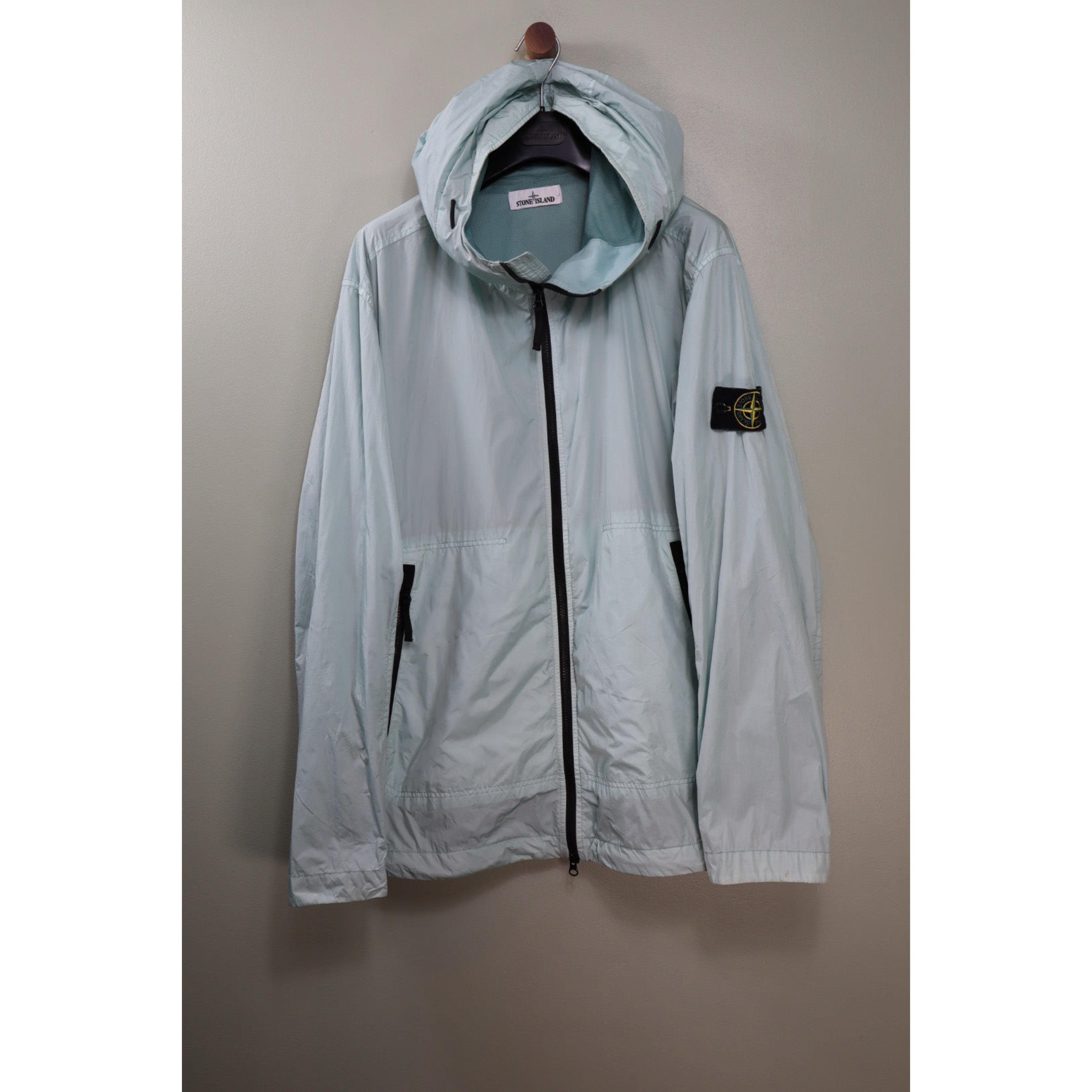 Stone Island Ice Blue Crinkle Reps Jacket