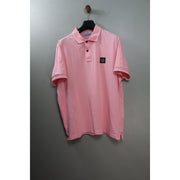 Stone Island Pink Slim Fit Polo