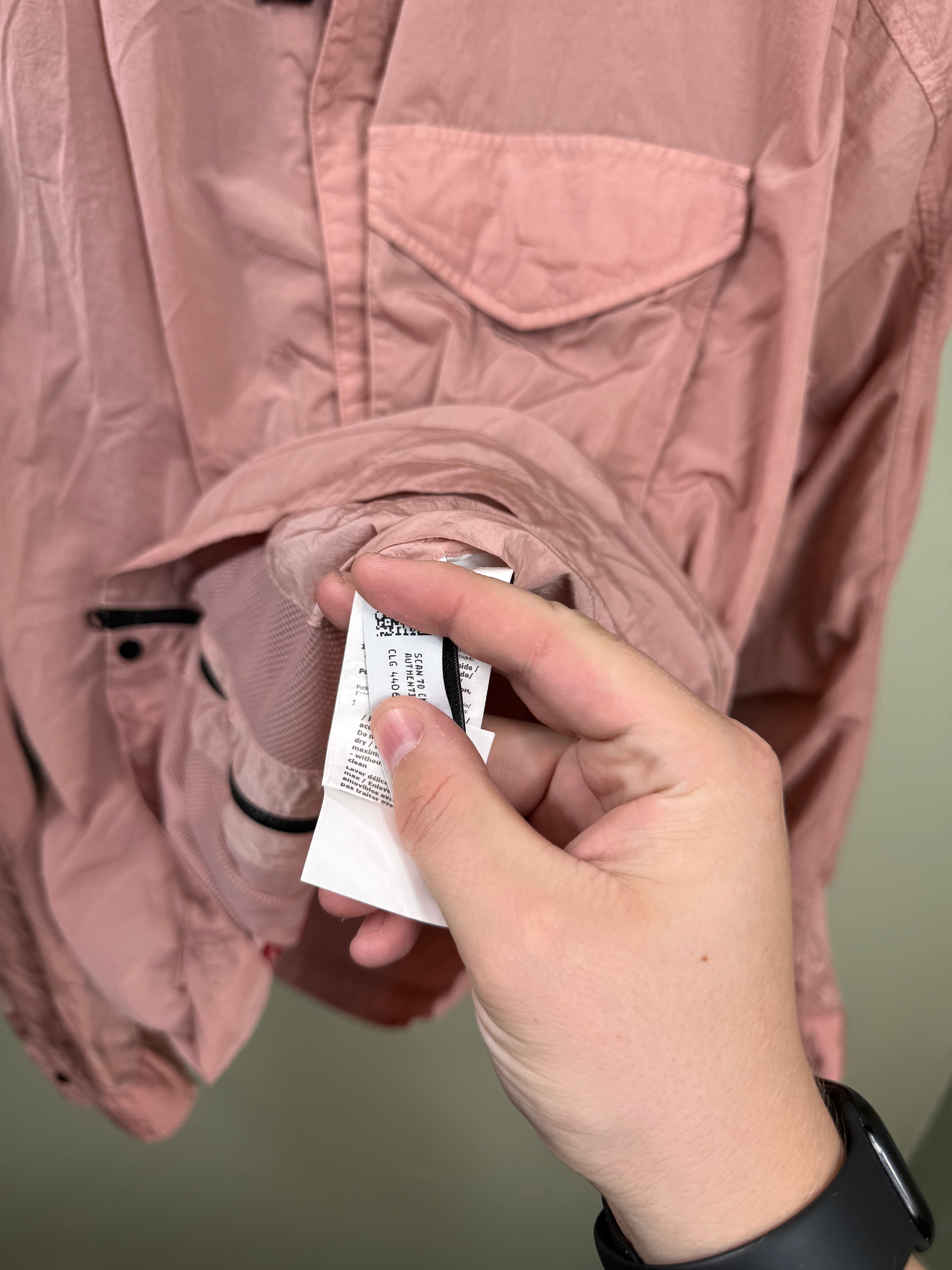 C.P. Company Pink Chrome Overshirt