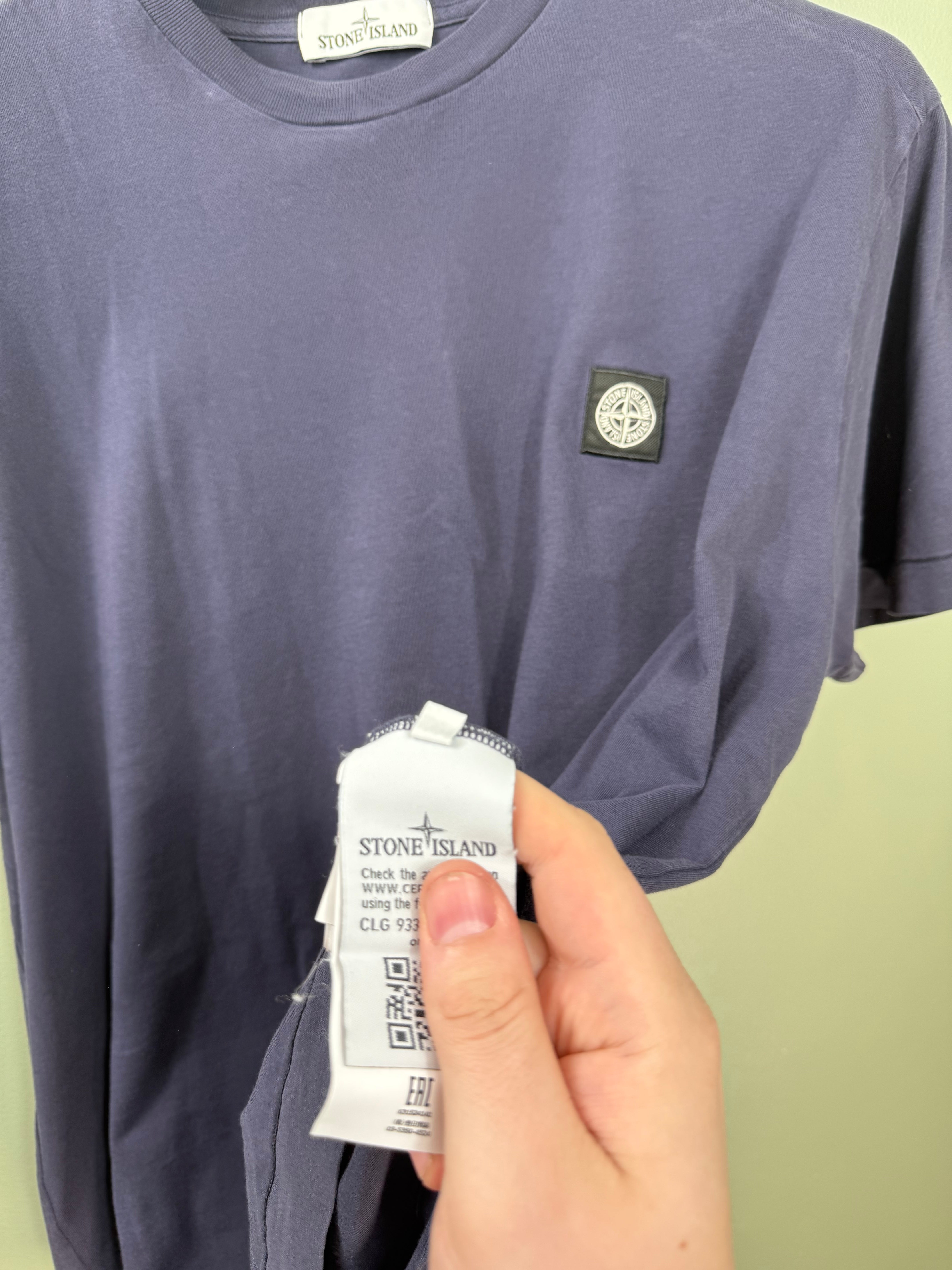 Stone Island Purple T-Shirt