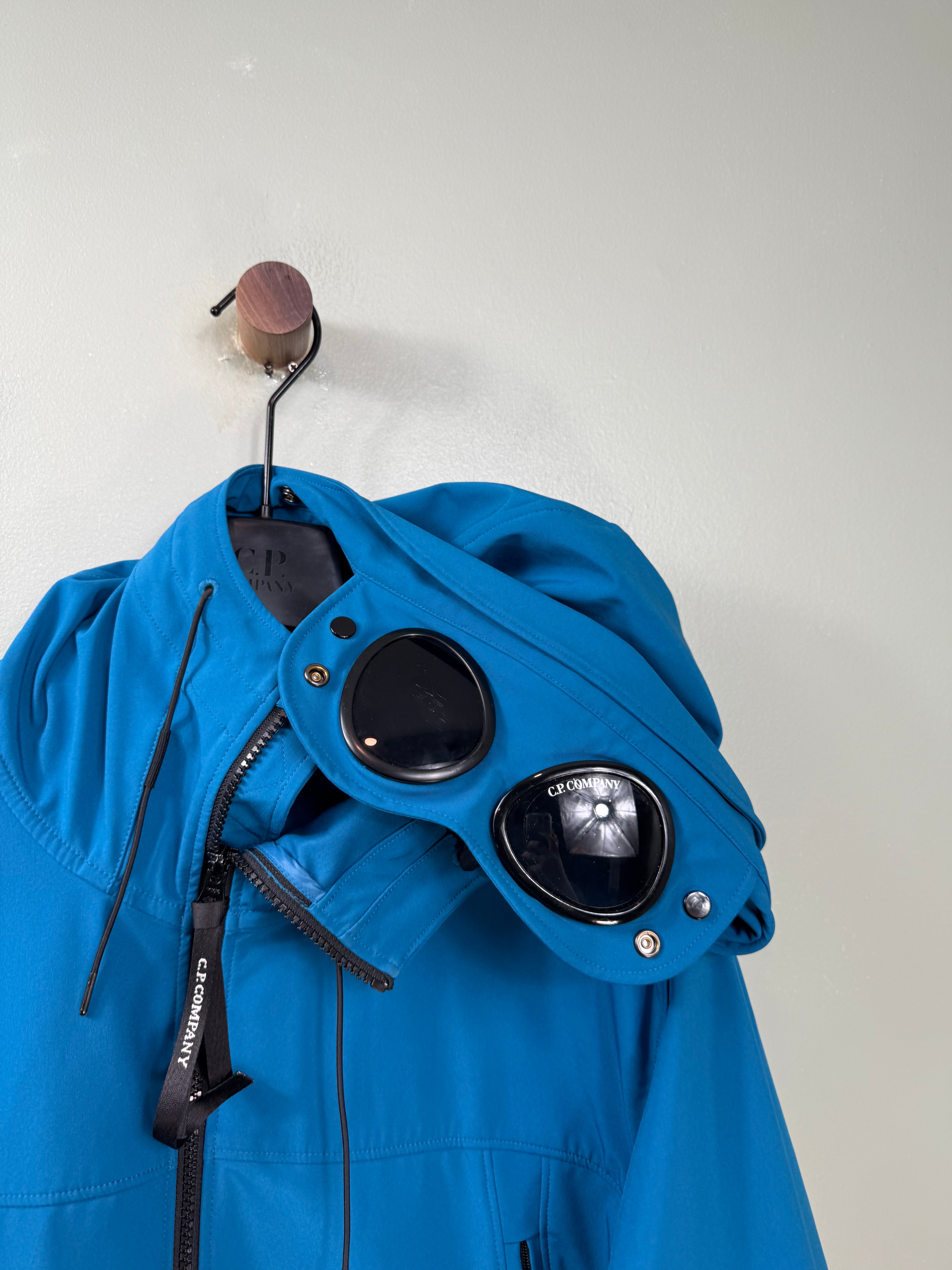 C.P. Company Blue Soft Shell Jacket