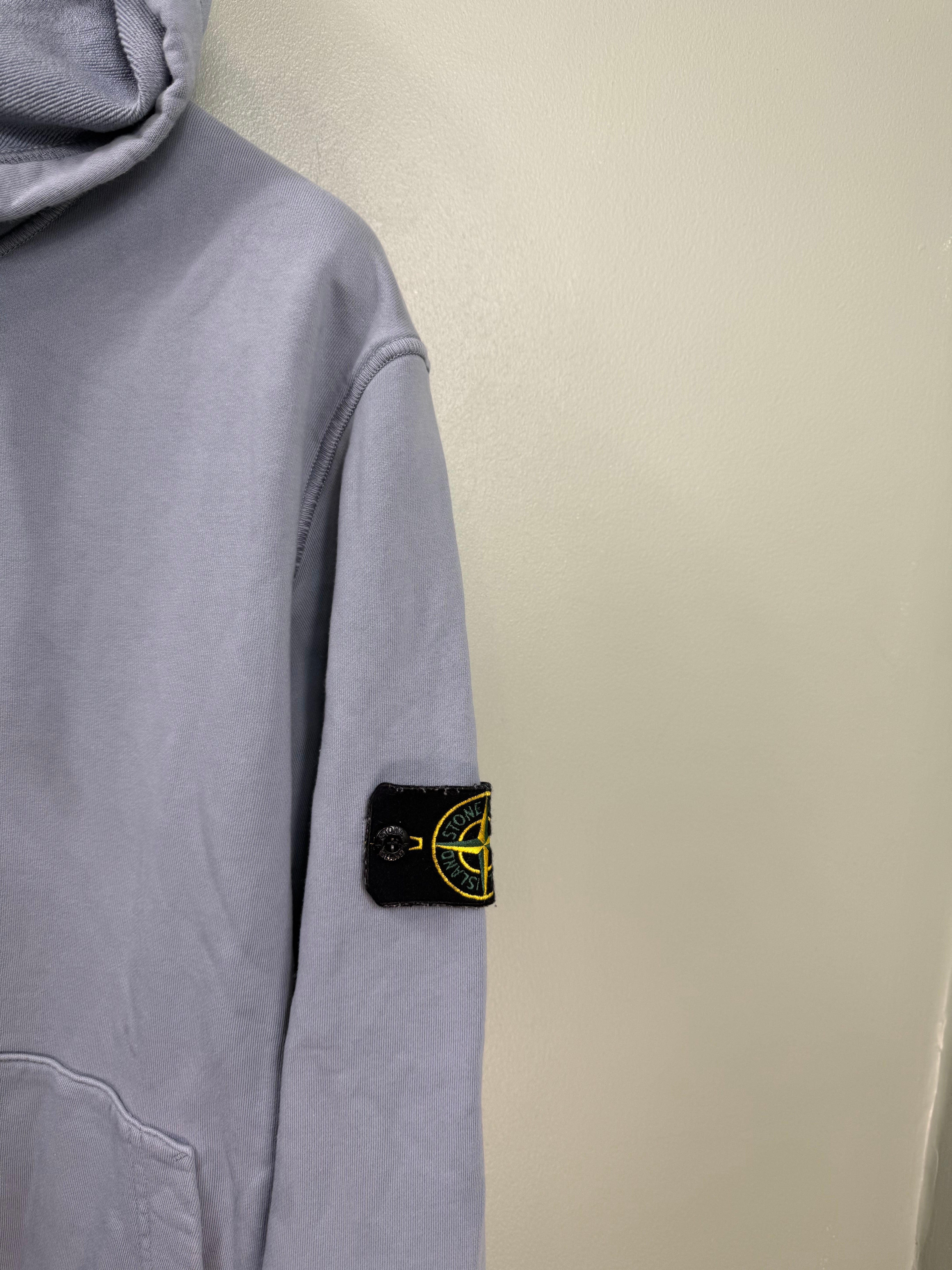 Stone Island Pastel Blue Hoodie