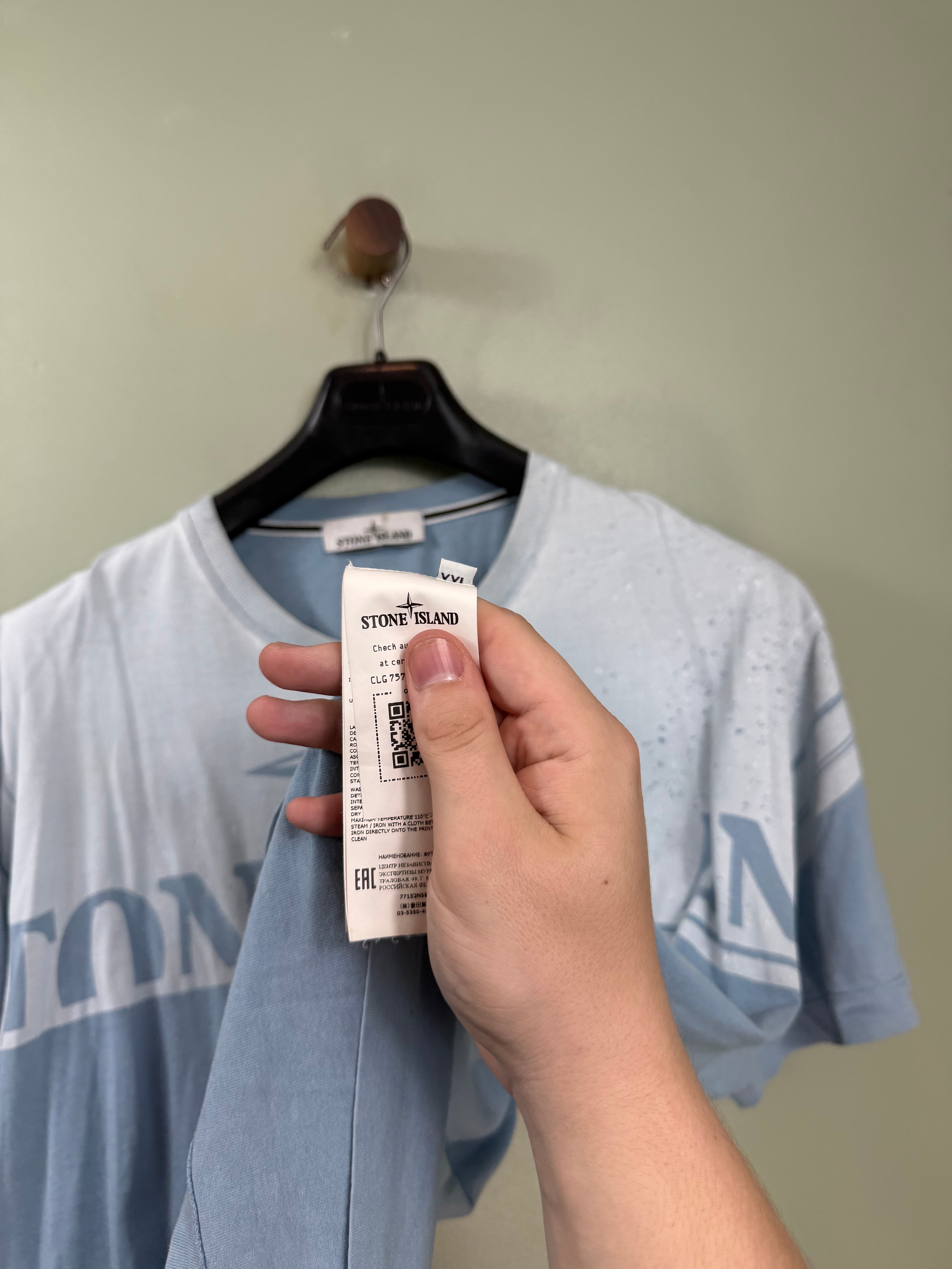 Stone Island Blue T-Shirt