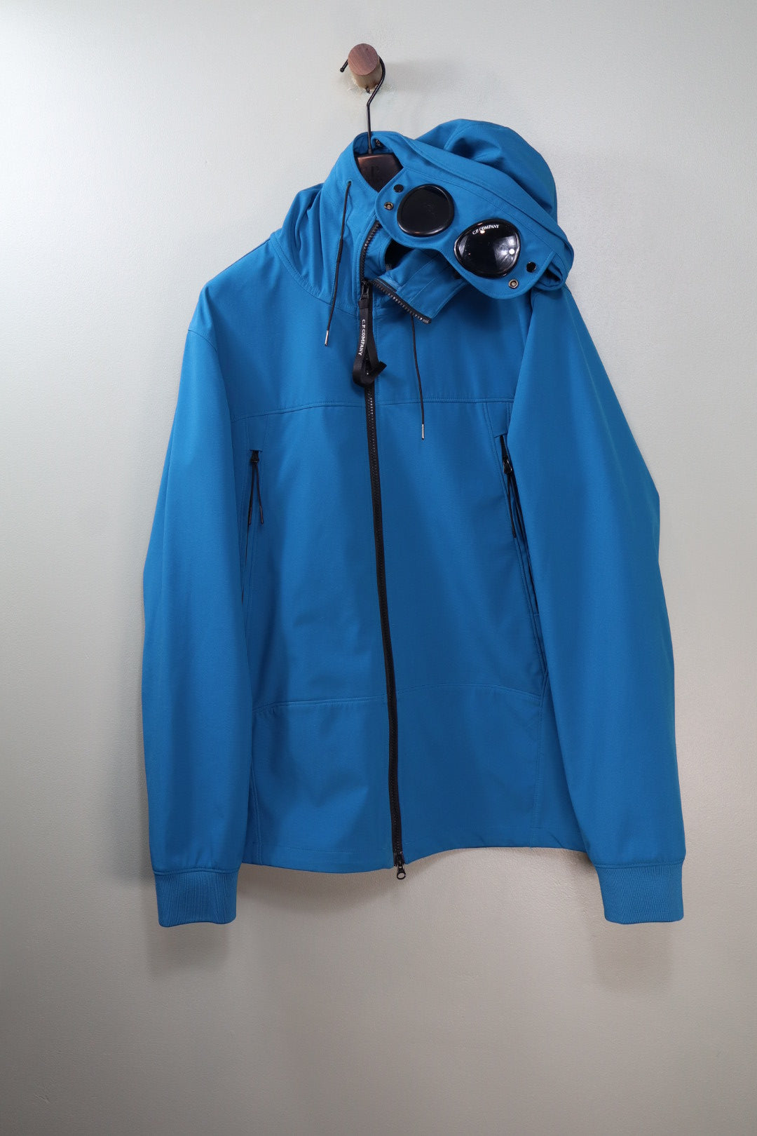 C.P. Company Blue Soft Shell Jacket