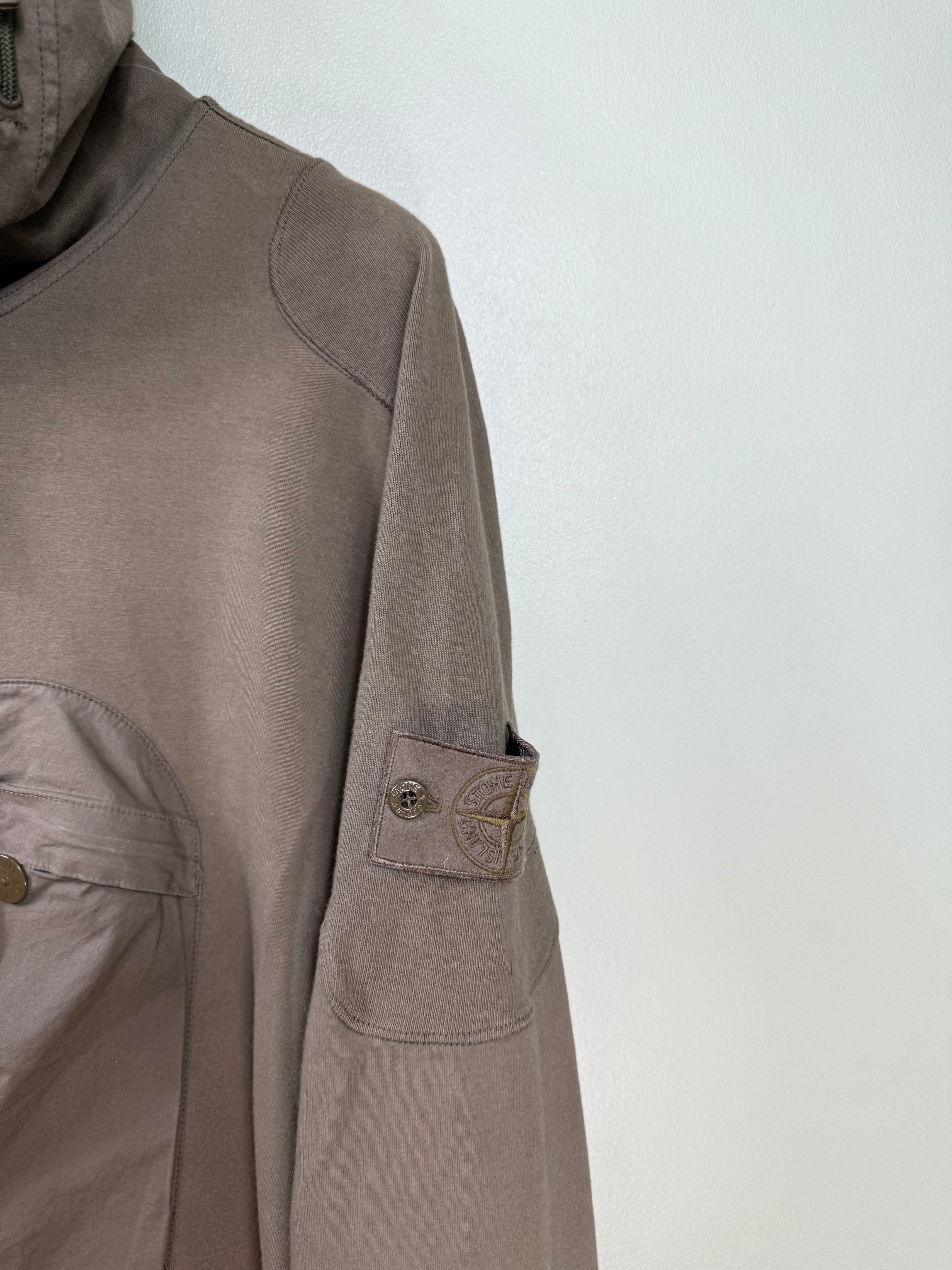 Stone Island Khaki Ghost Hoodie