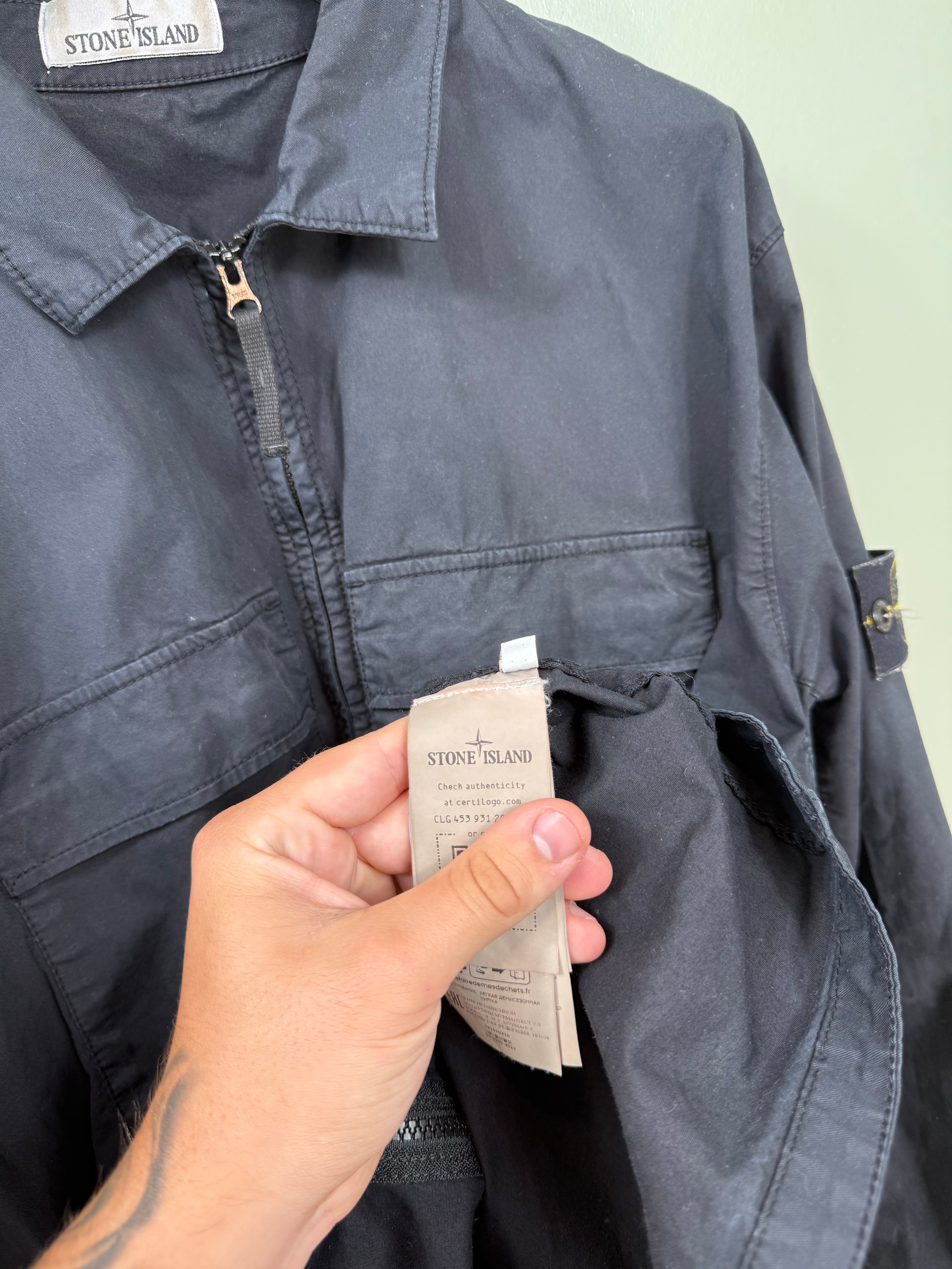 Stone Island Black Overshirt