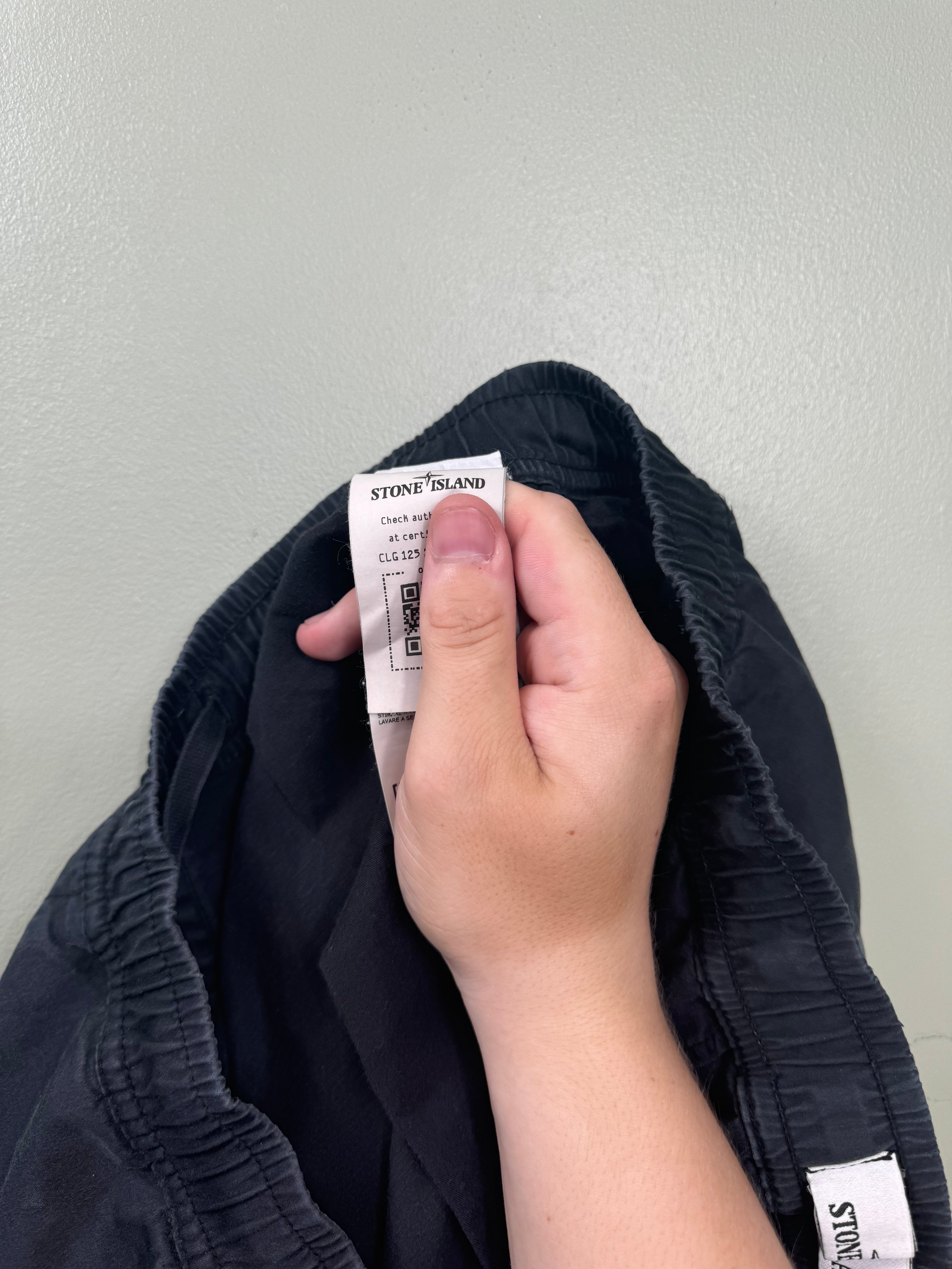 Stone Island Navy RE-T Cargo Bottoms