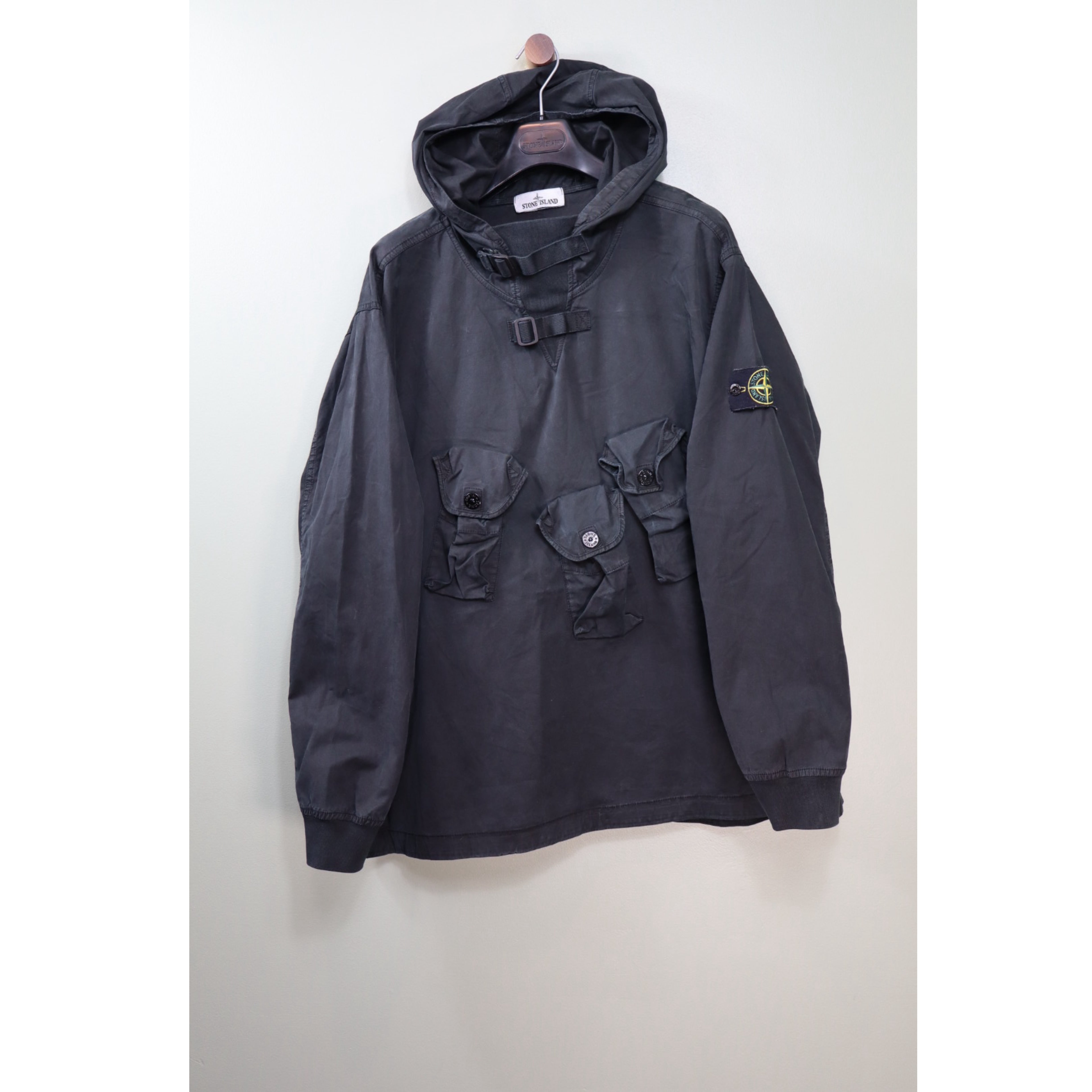 Stone Island Black Multipocket Smock