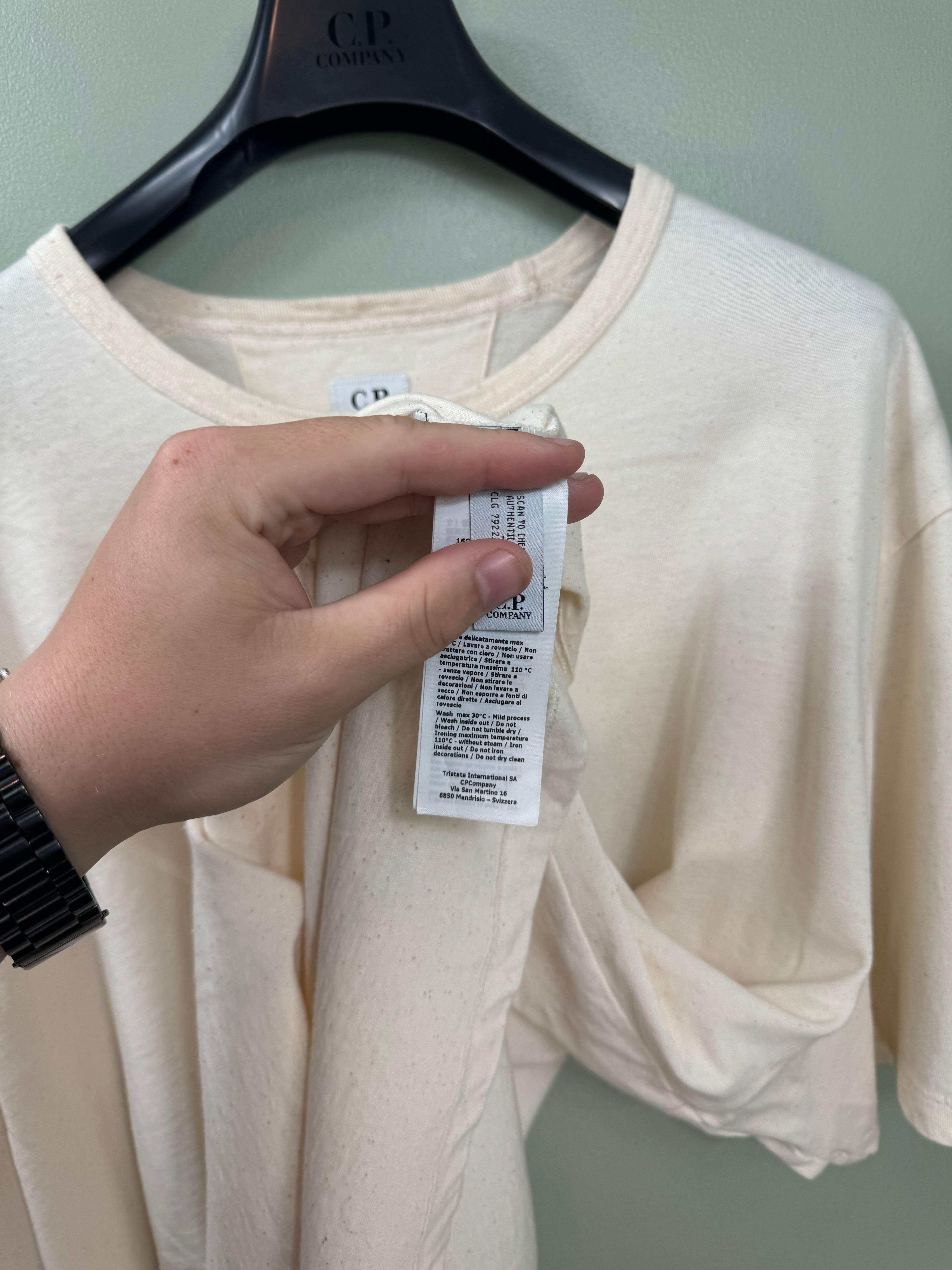 CP Company Beige Tee
