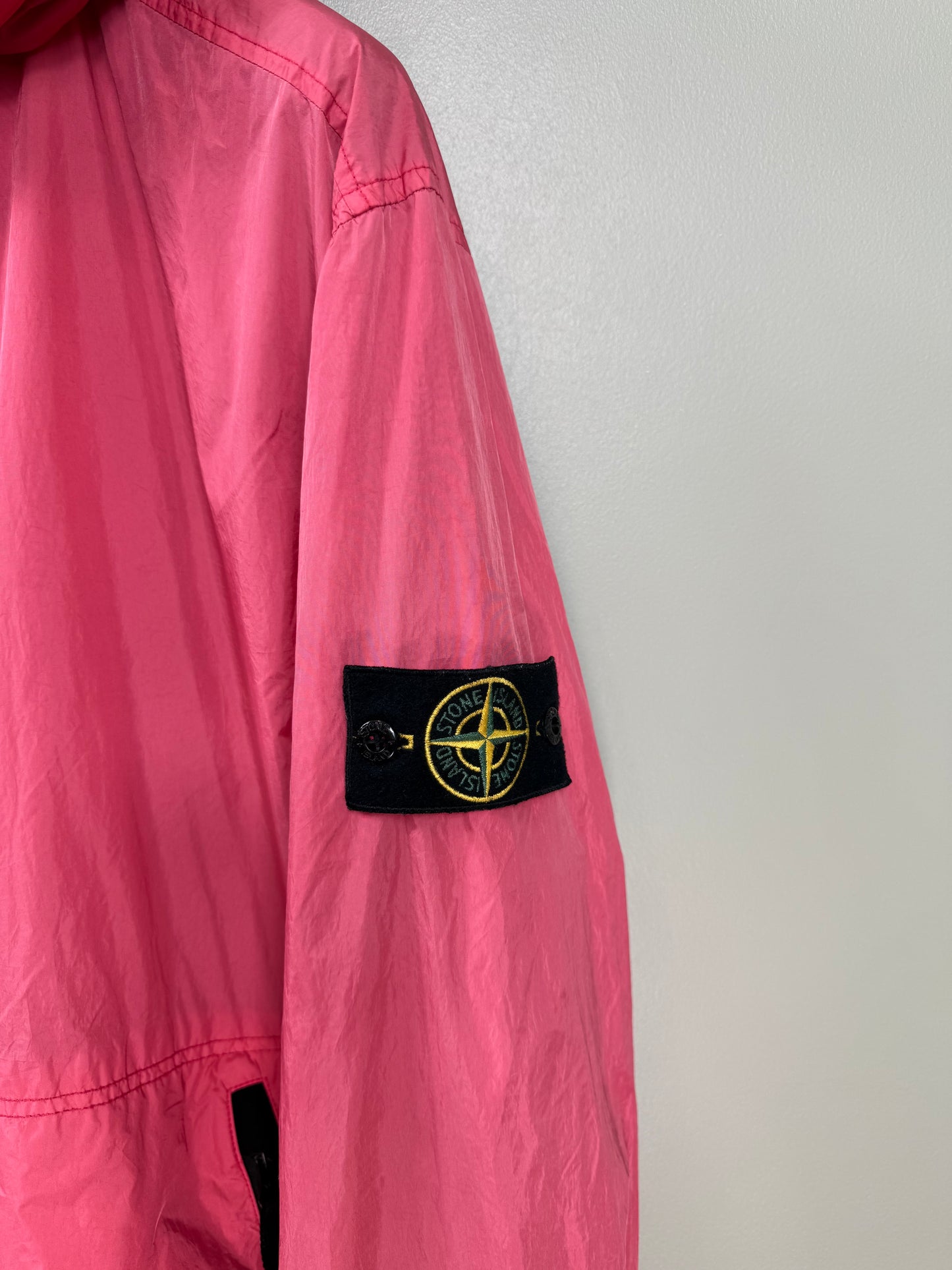Stone Island Pink Crinkle Reps Jacket