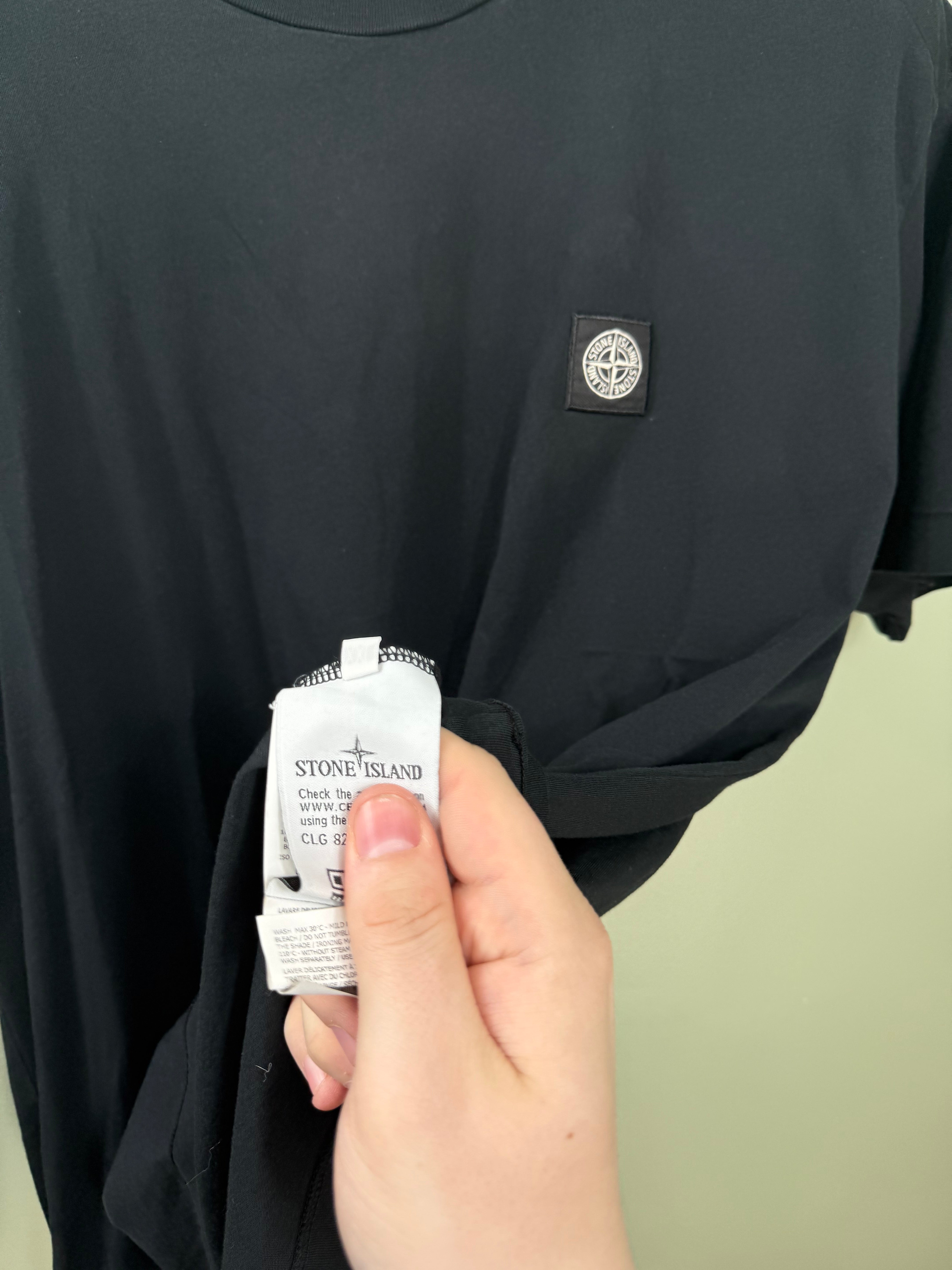 Stone Island Black T-Shirt