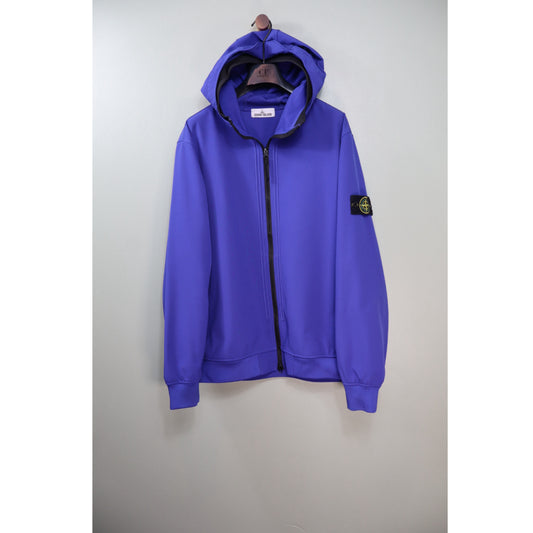 Stone Island Blue Soft Shell Jacket