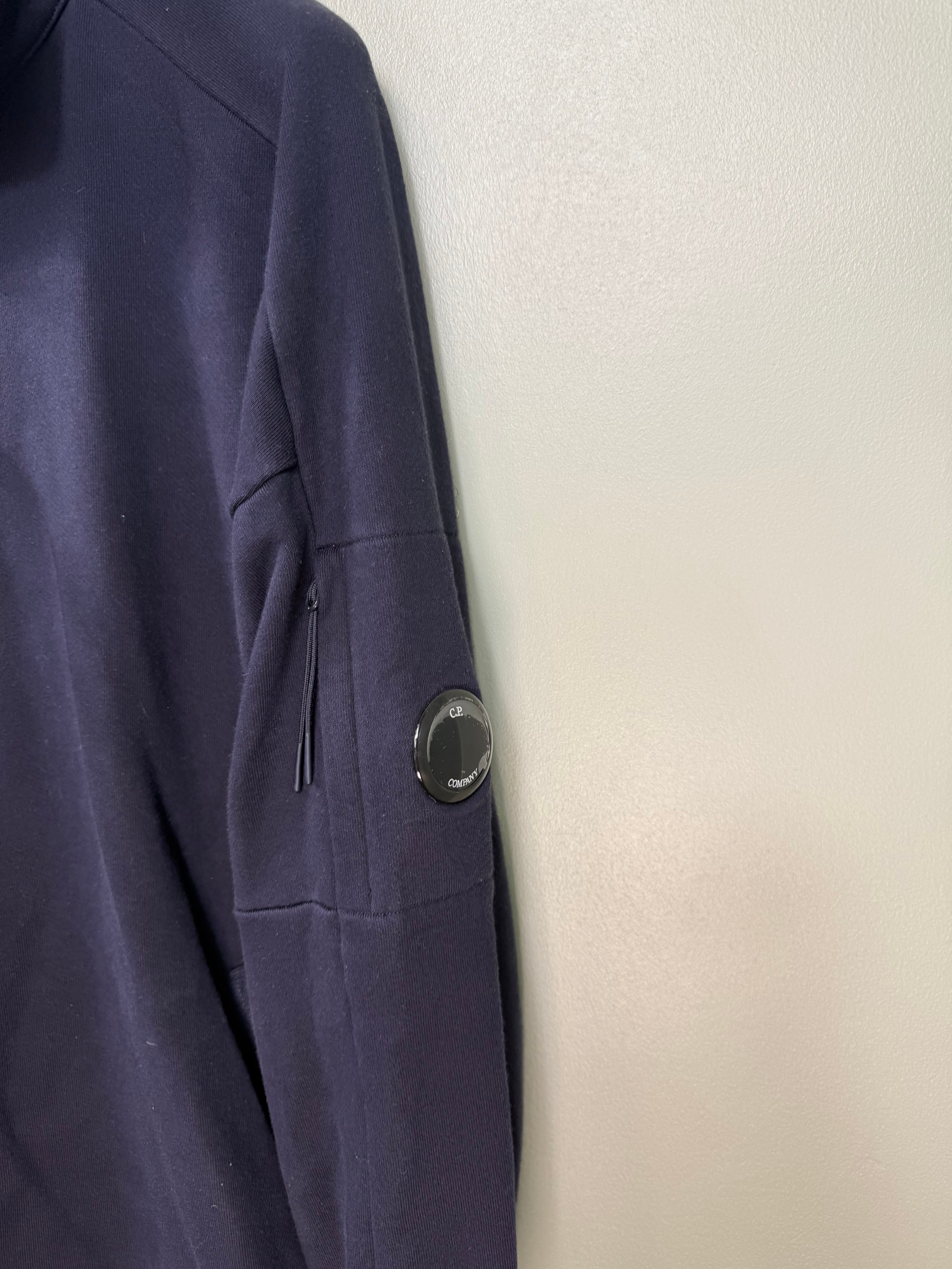 C.P. Company Navy 1/4 Zip Jumper