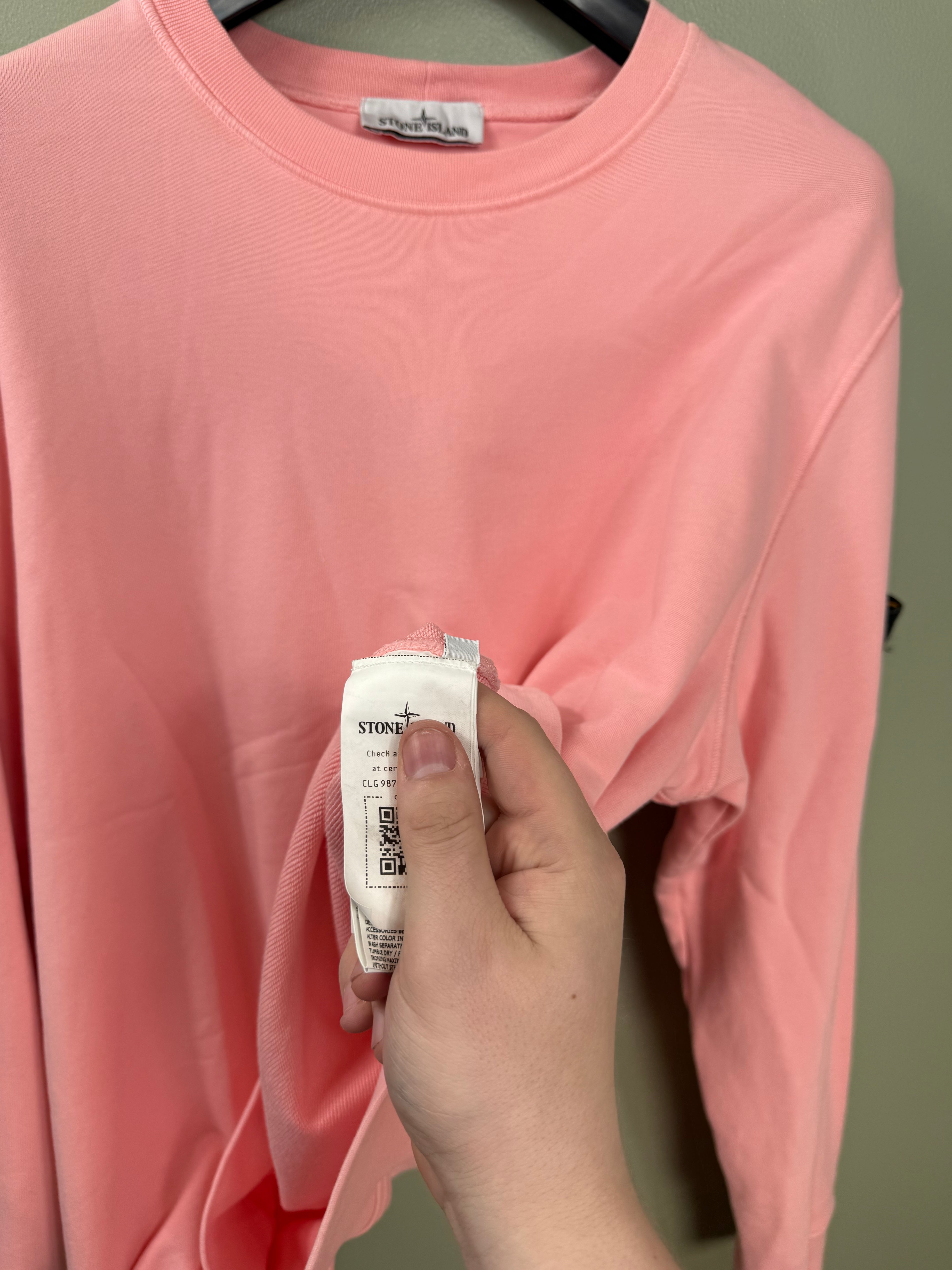Stone Island Pink Jumper