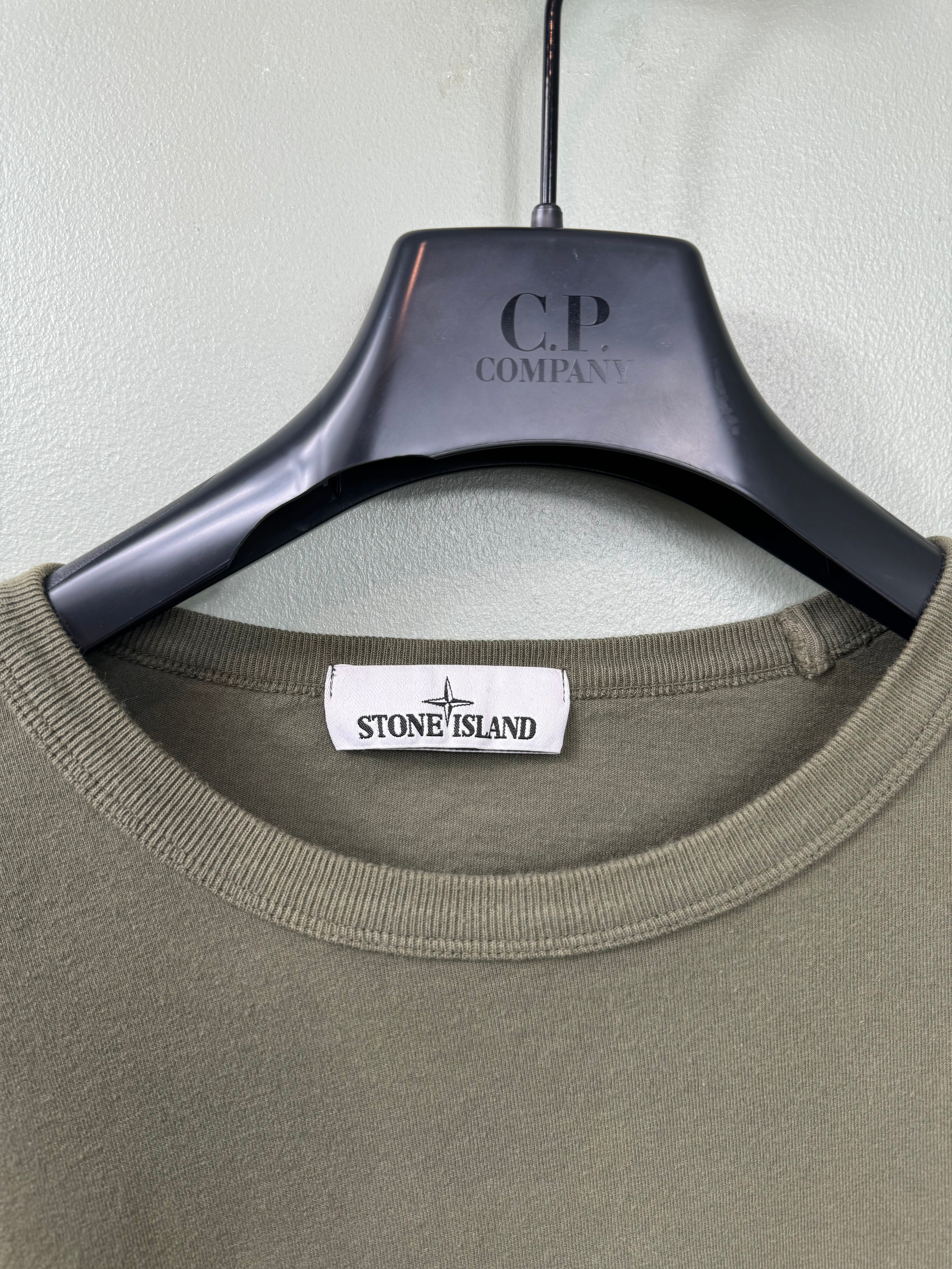 Stone Island Khaki Tee