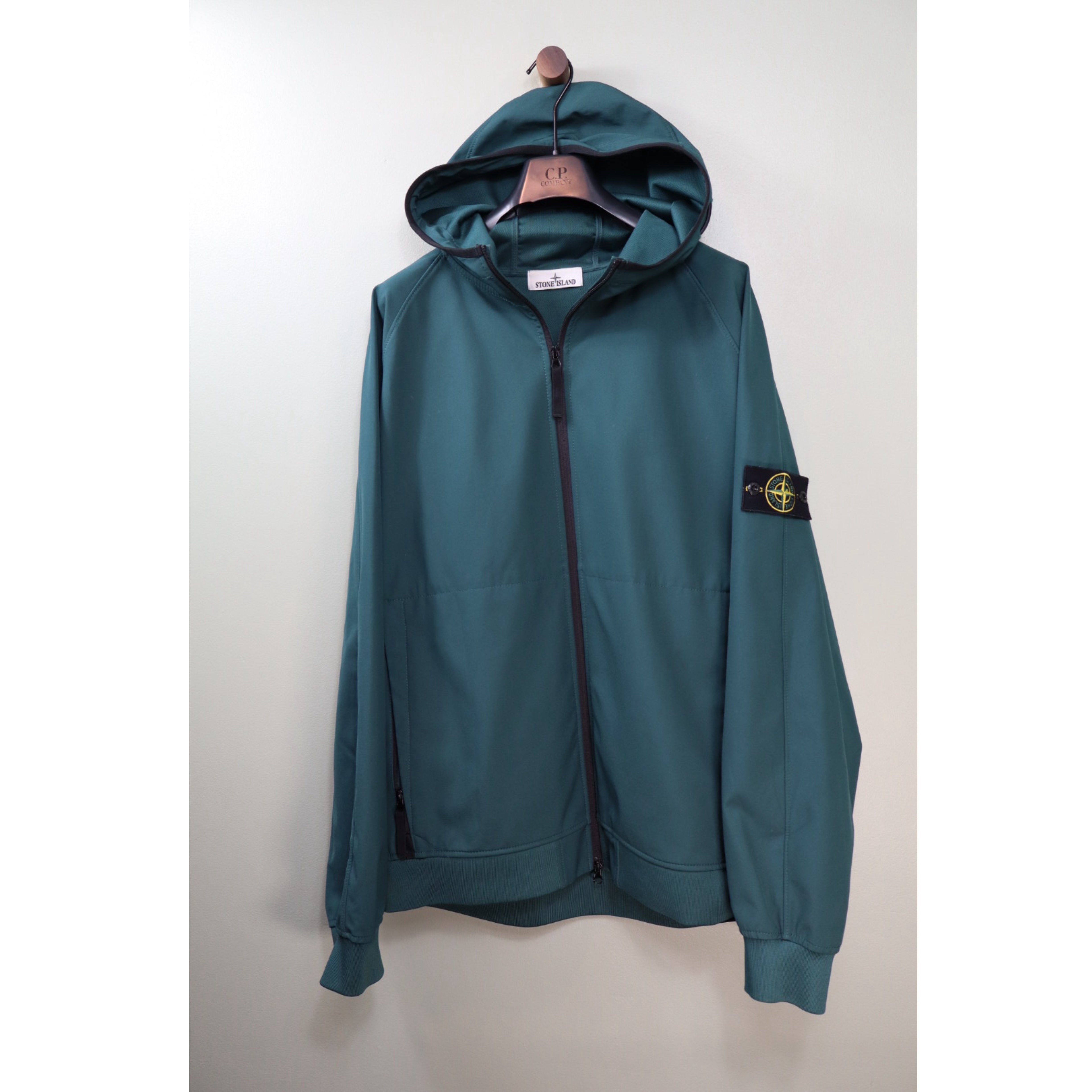 Stone Island Green Soft Shell Jacket