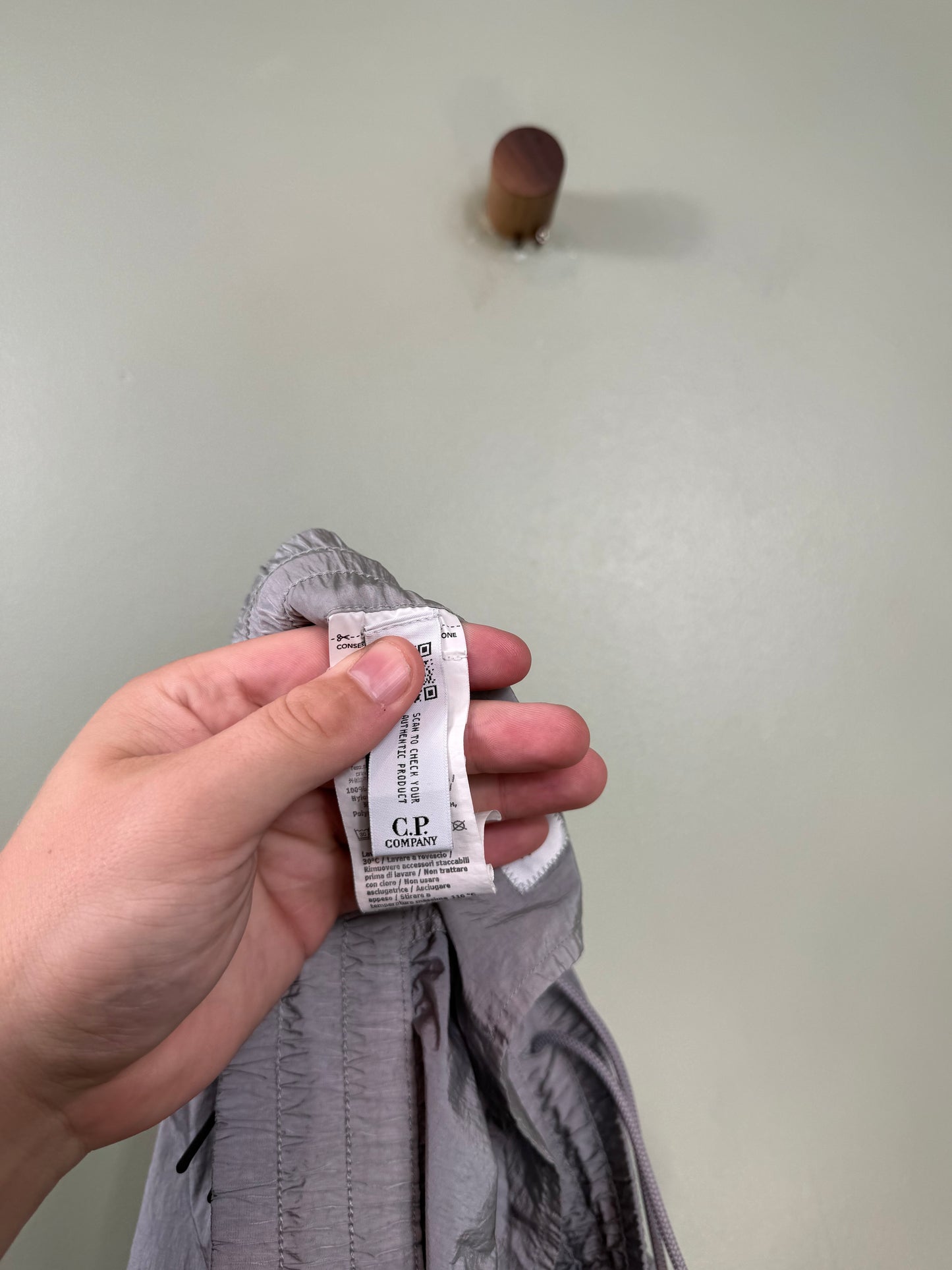 C.P. Company Grey Chrome Shorts