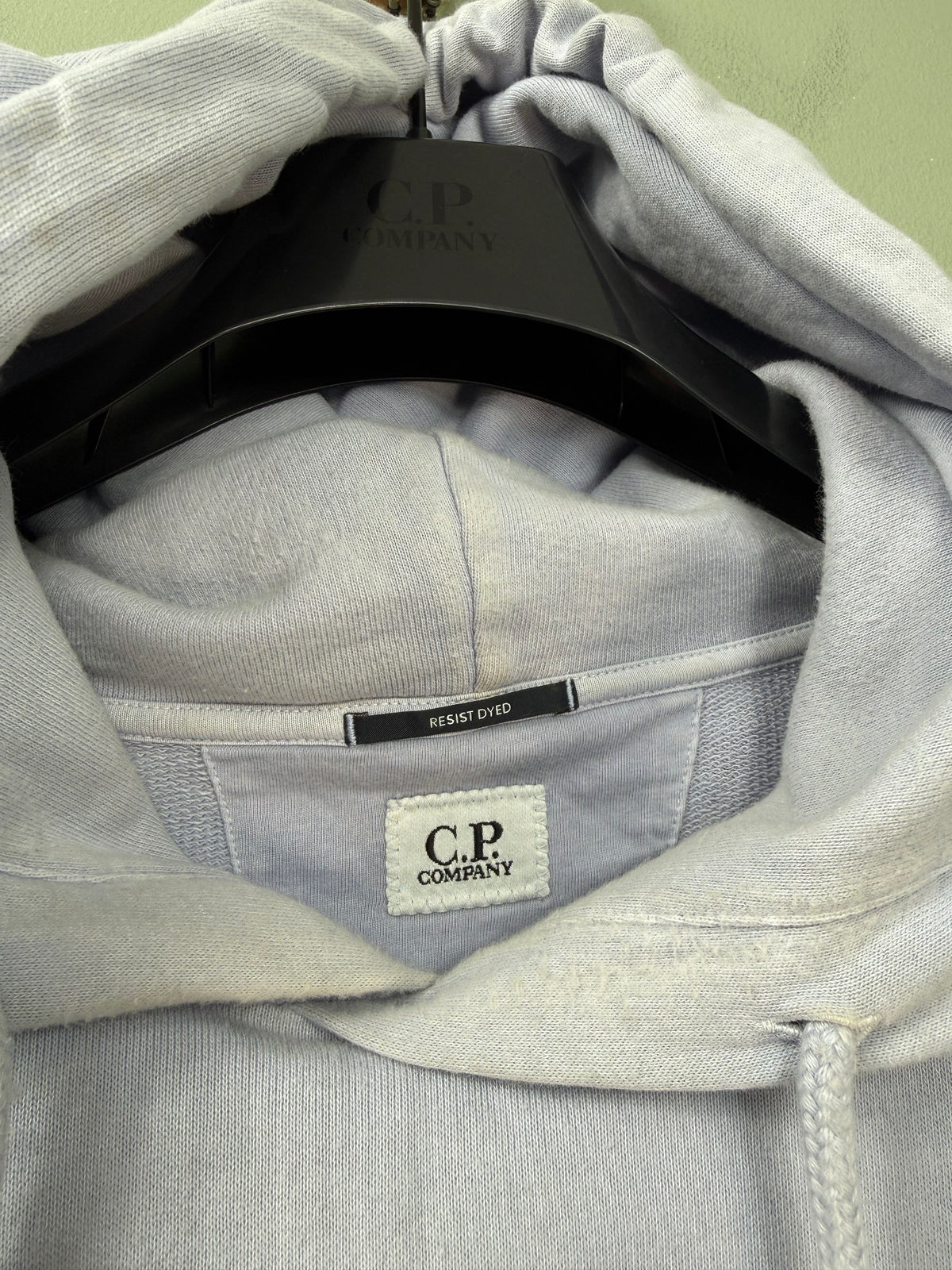 C.P. Company Lavender Spell Out Hoodie