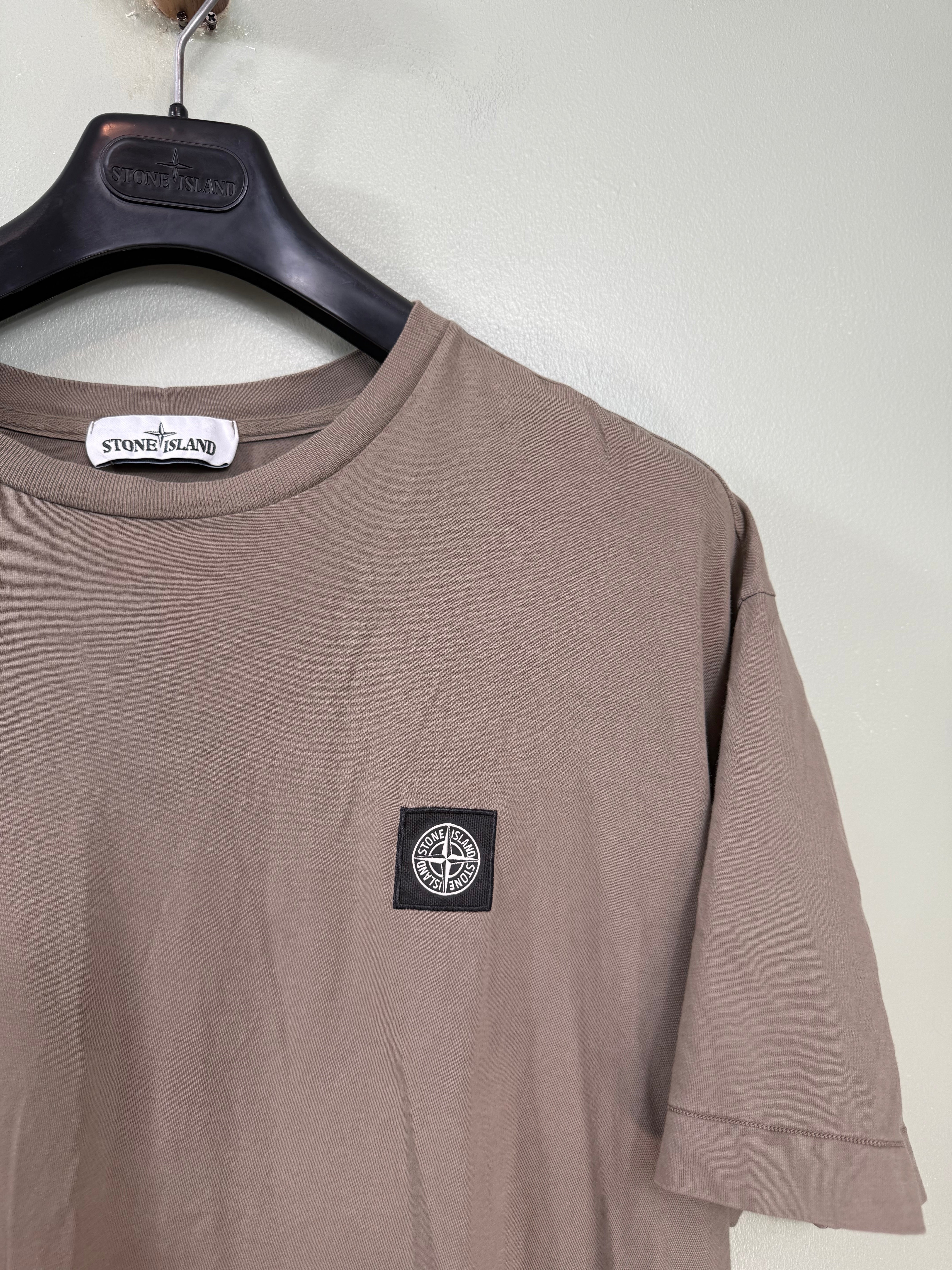 Stone Island Khaki T-Shirt