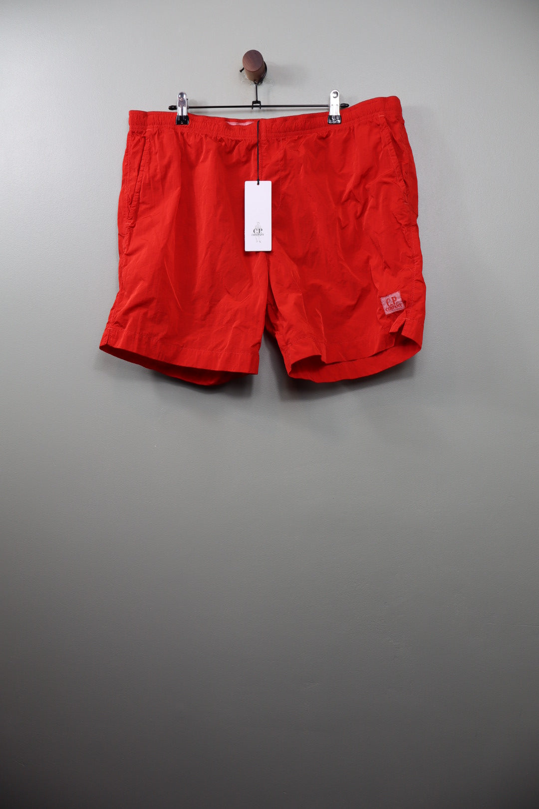 CP Company Red Chrome Shorts