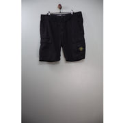 Stone Island Black SL Cargo Shorts