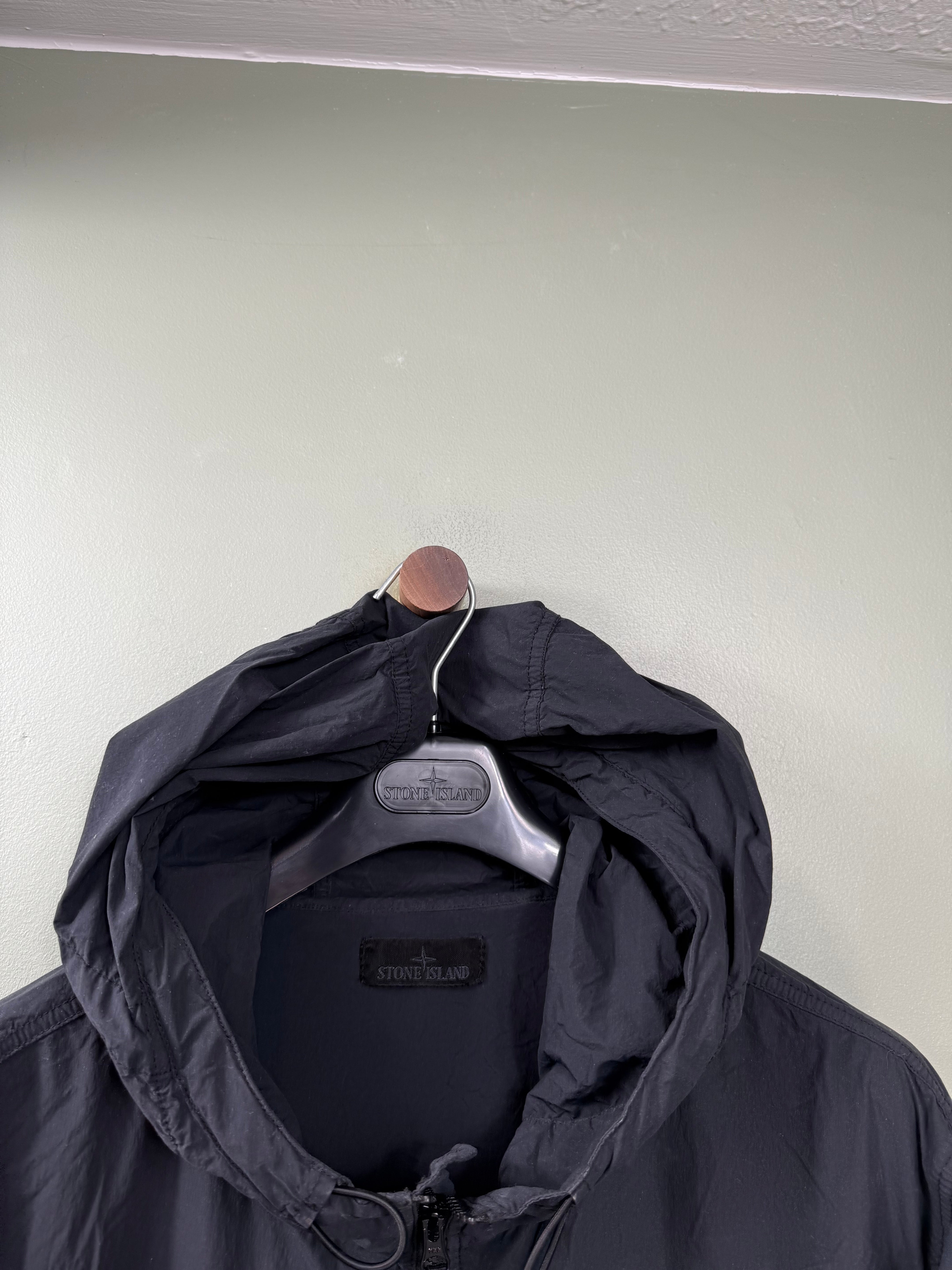 Stone Island Black Ghost Nylon Smerigliata Jacket
