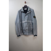 Stone Island Grey Resin Poplin Smock