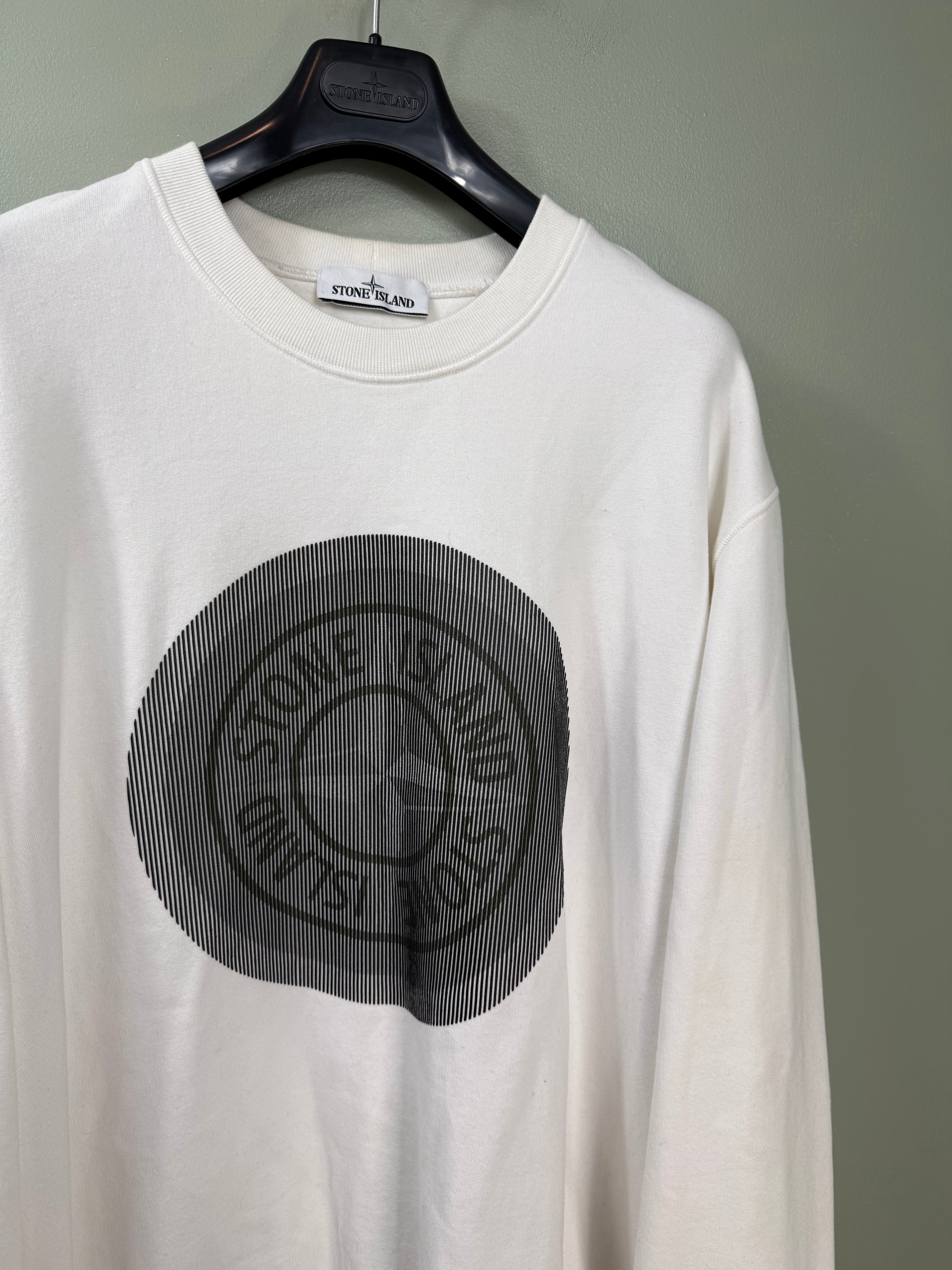 Stone Island White Jumper