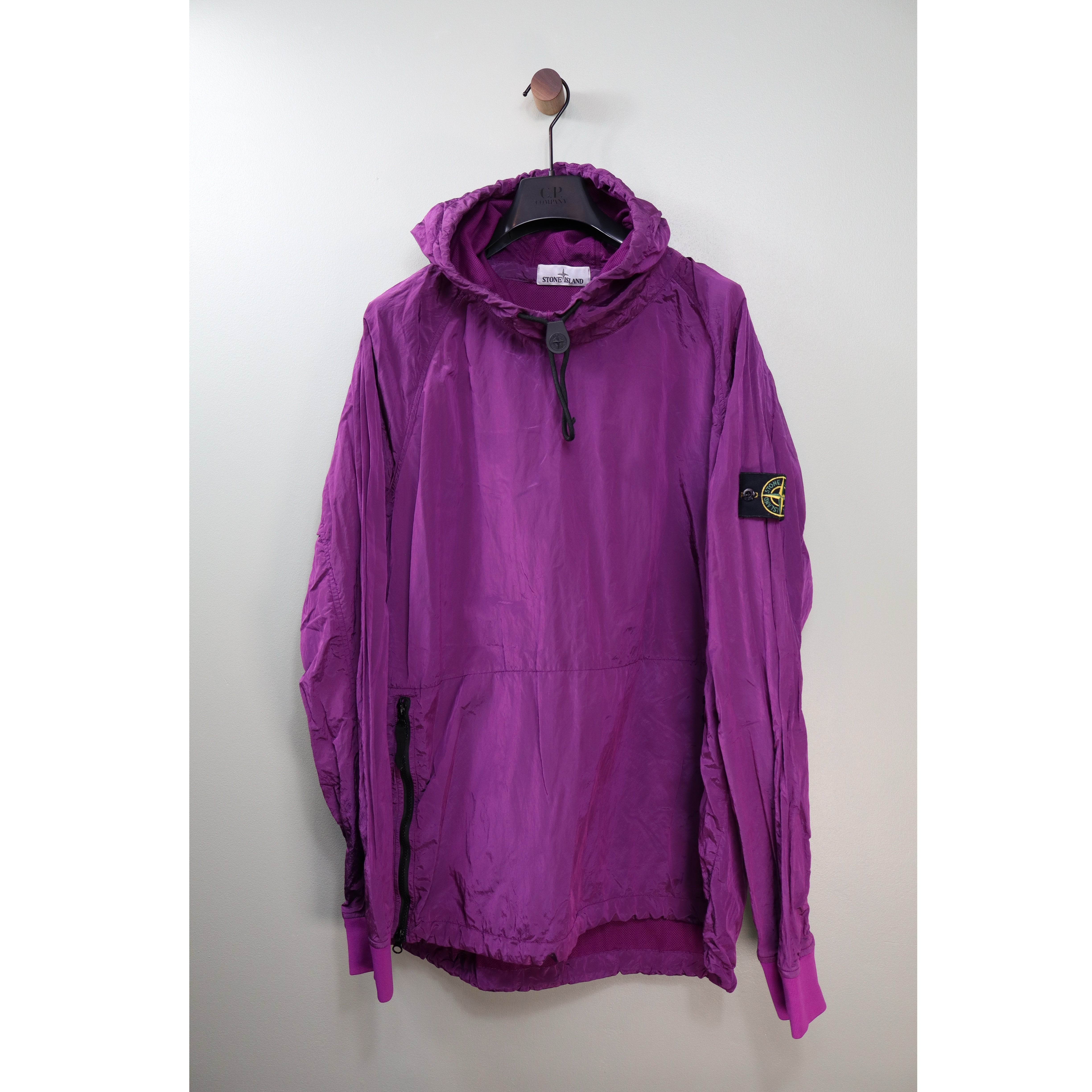 Stone Island Purple Nylon Metal Smock