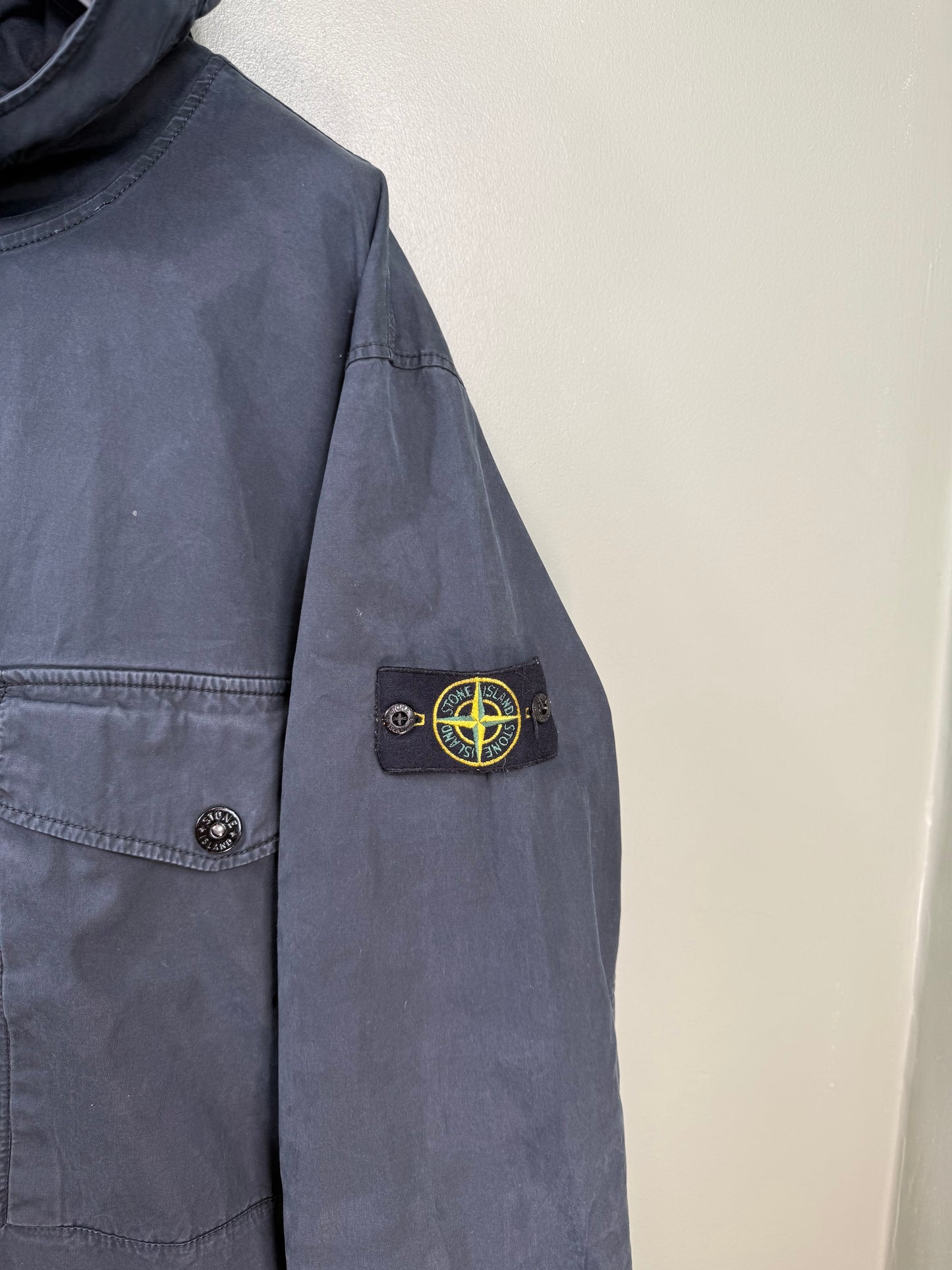 Stone Island Navy Supima Smock