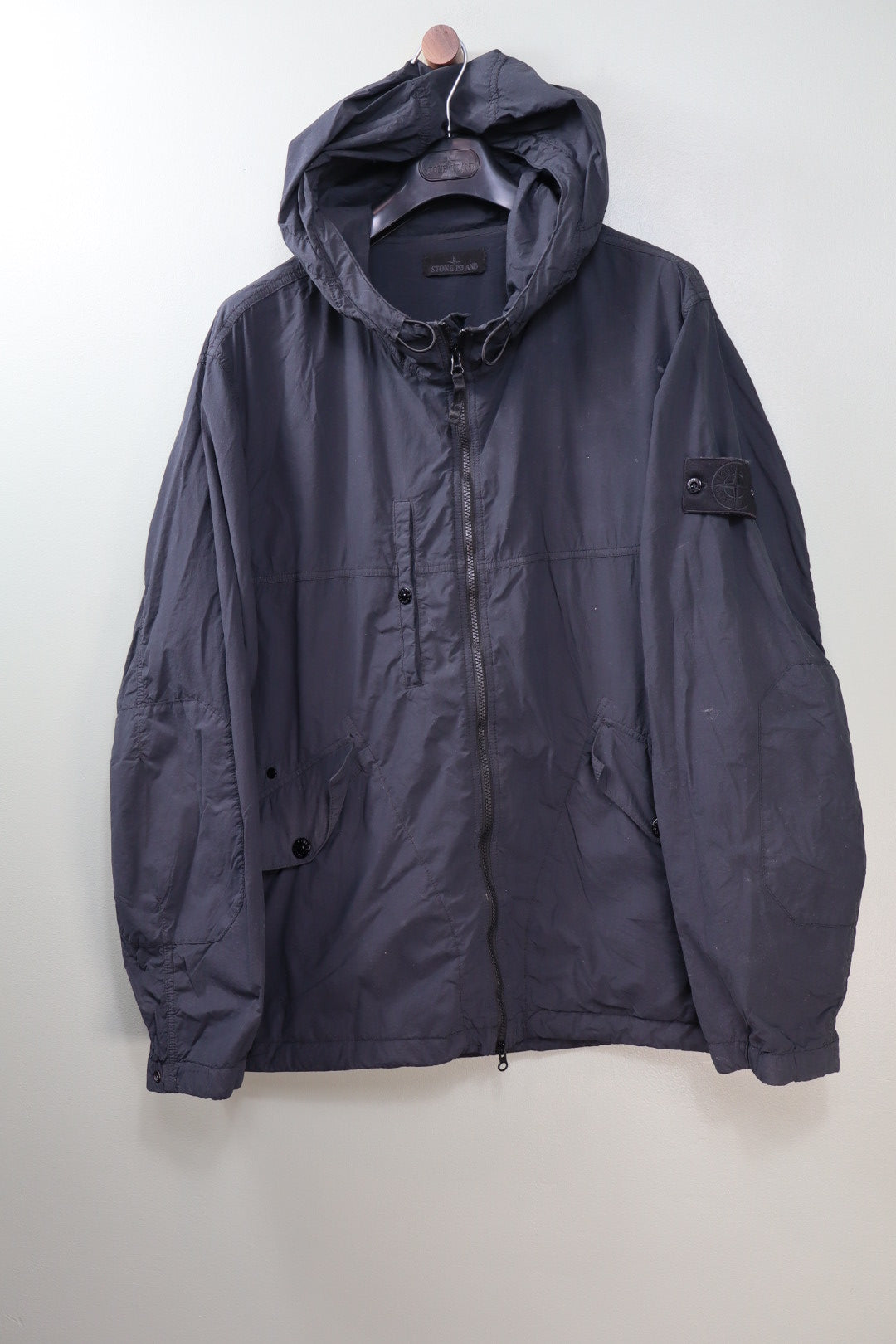 Stone Island Black Ghost Nylon Smerigliata Jacket