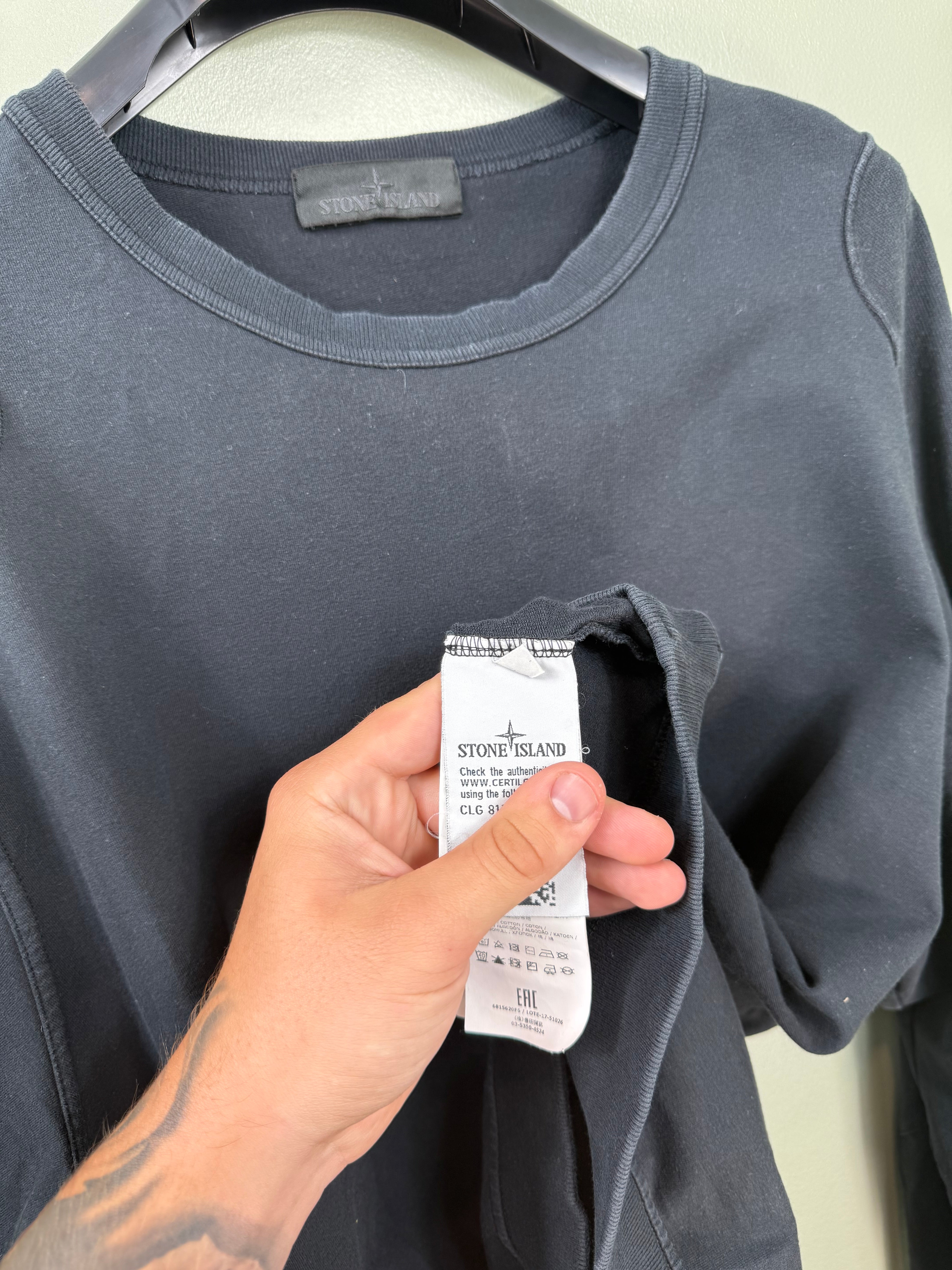 Stone Island Black Ghost Jumper