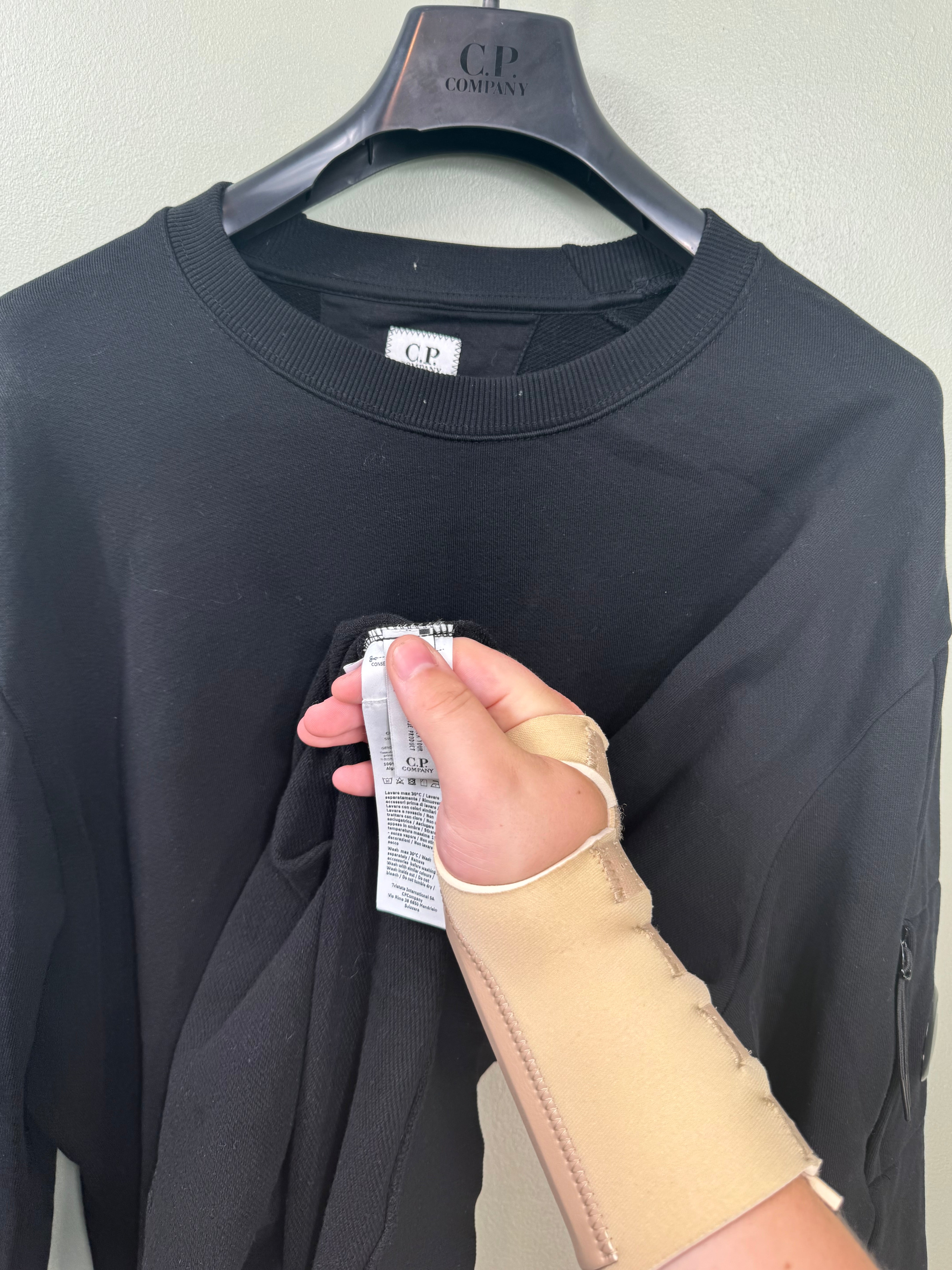 CP Company Black Jumper