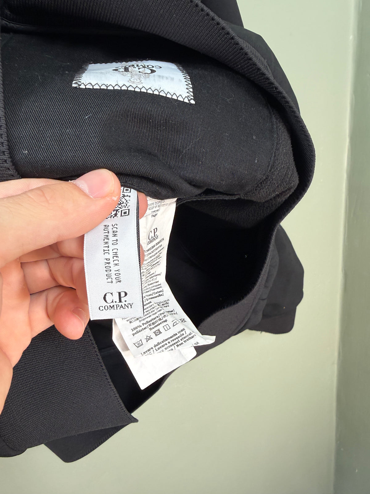 C.P. Company Black Metropolis Soft Shell