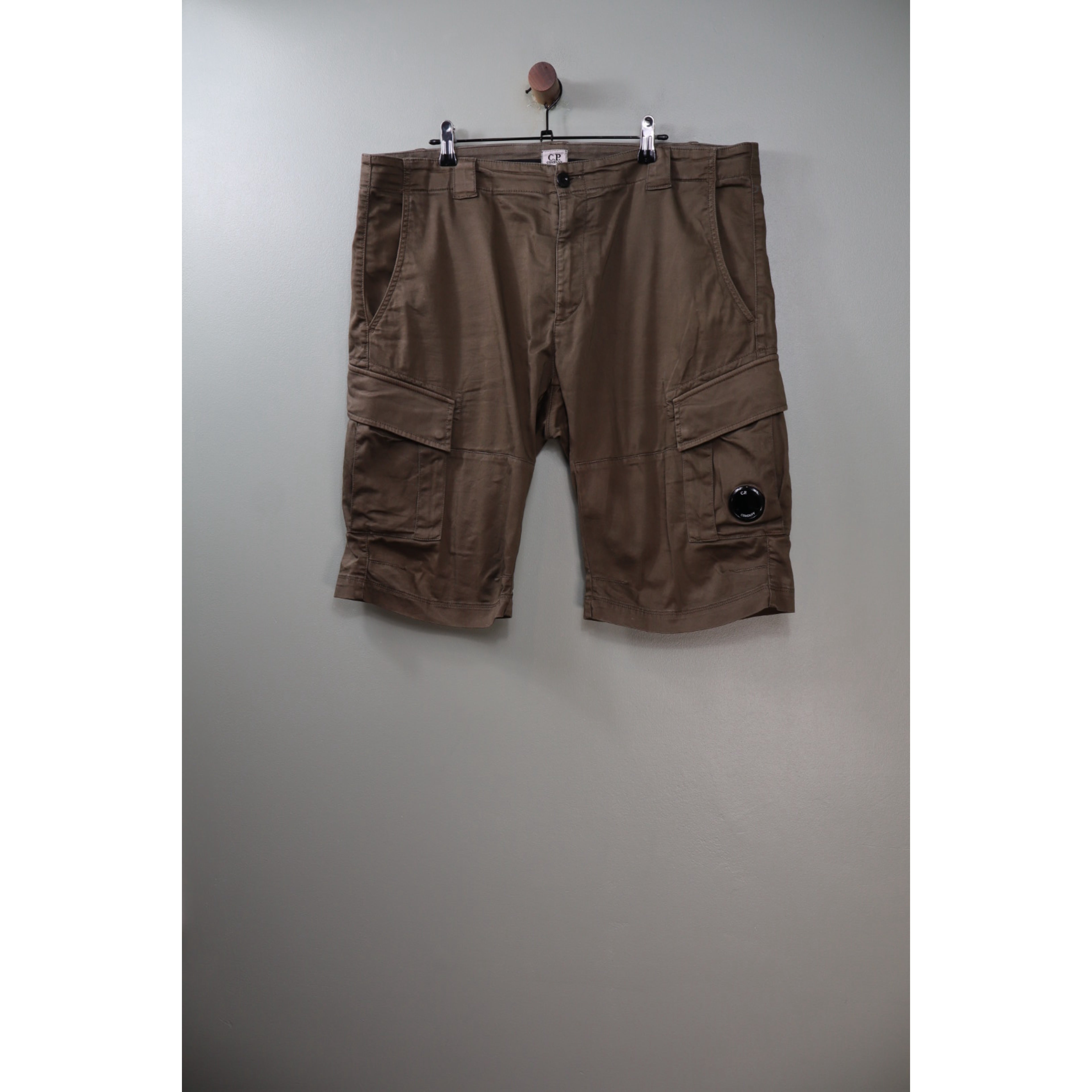 C.P. Company Khaki Cargo Shorts