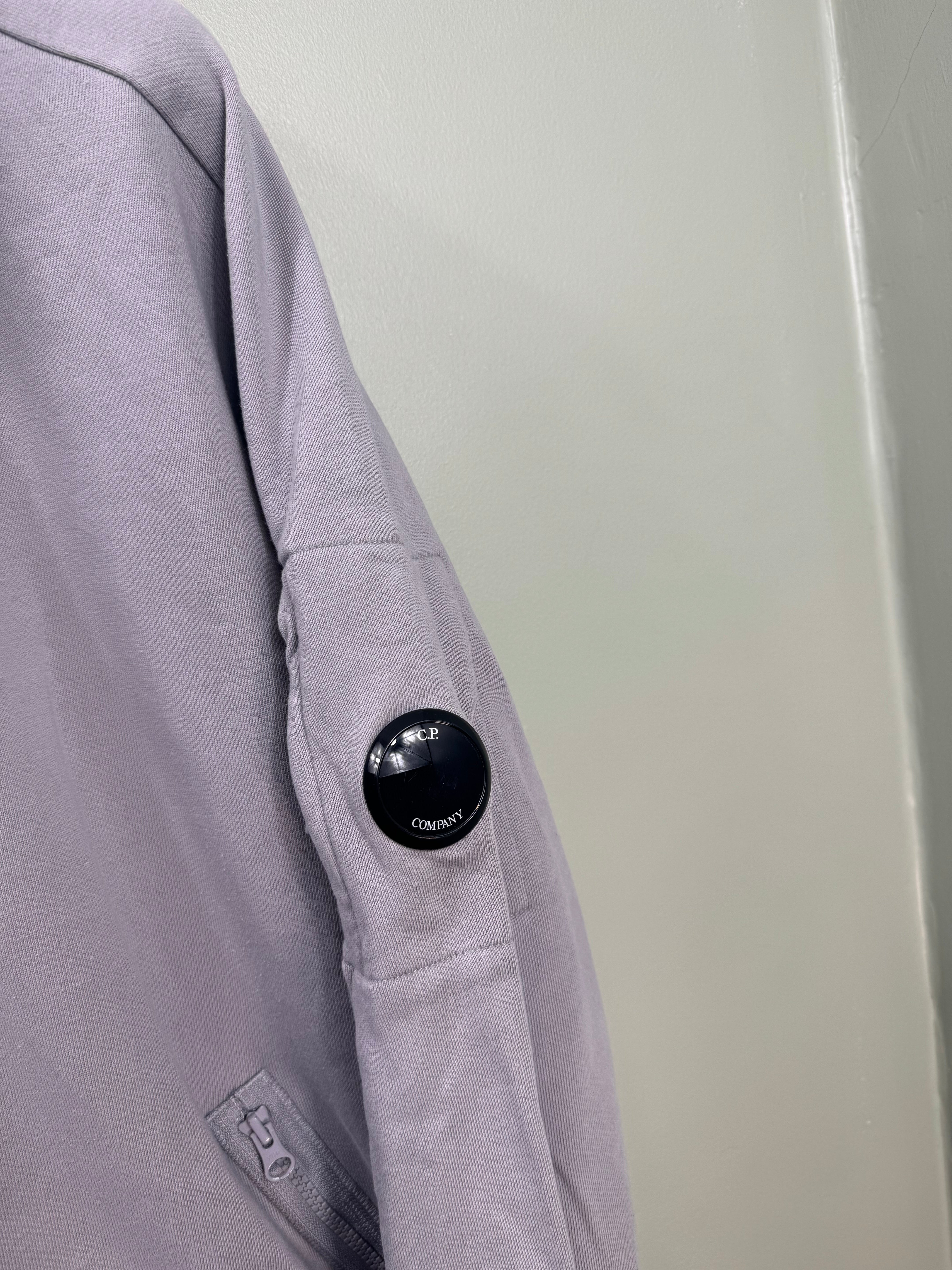 C.P. Company Grey 1/4 Zip Jumper