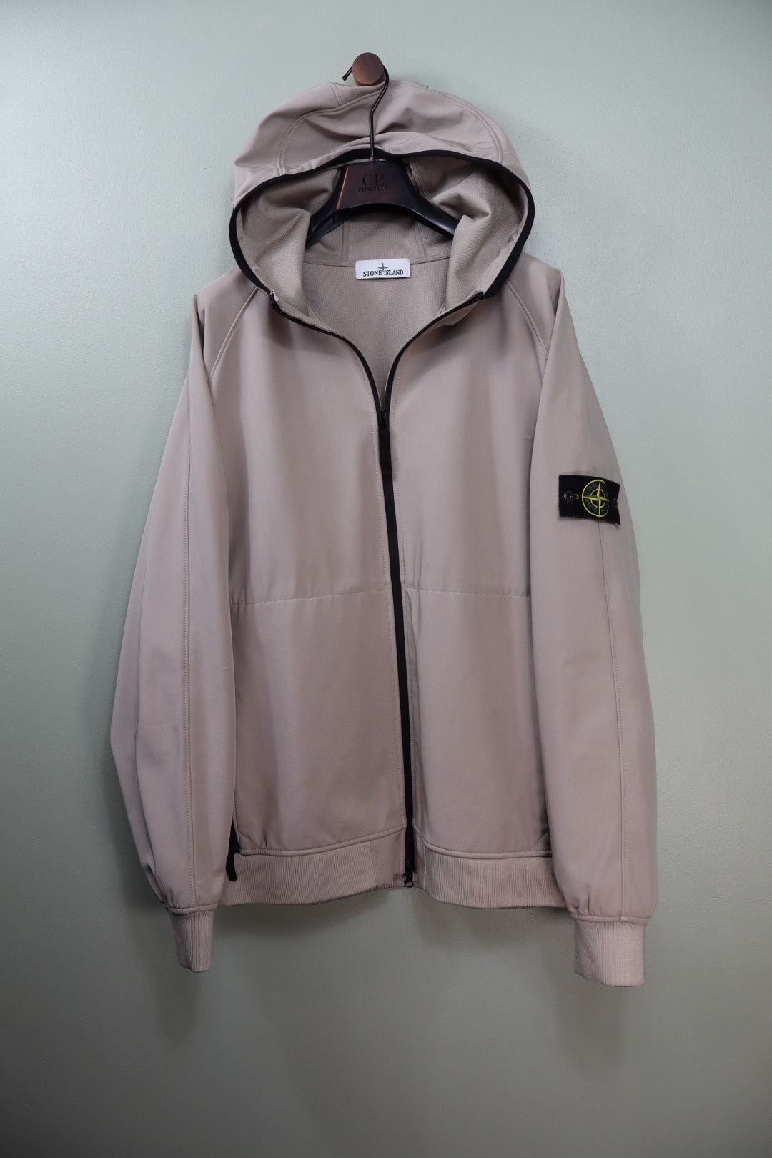 Stone Island Beige Soft Shell Jacket