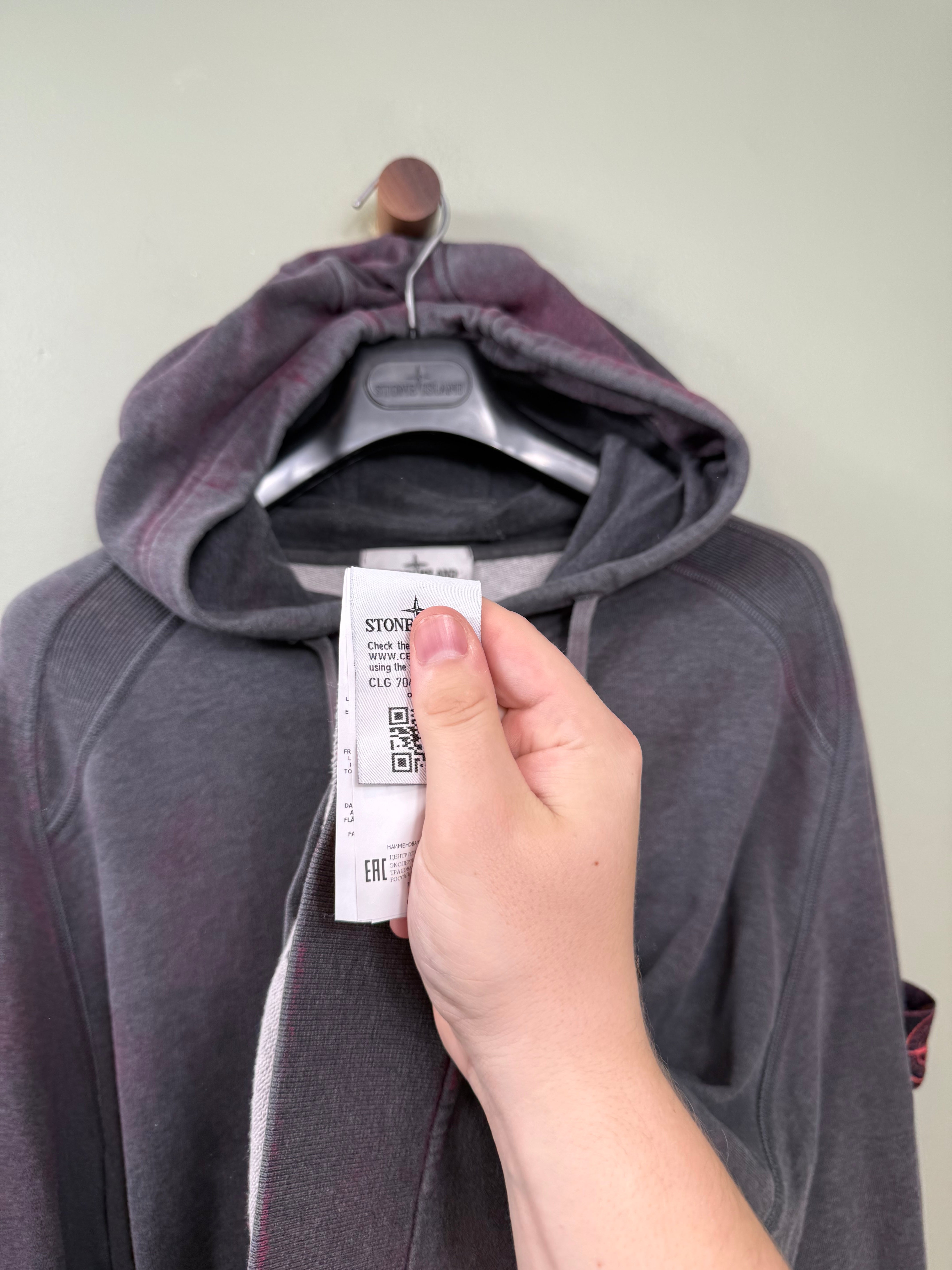 Stone Island Pink Dust Hoodie