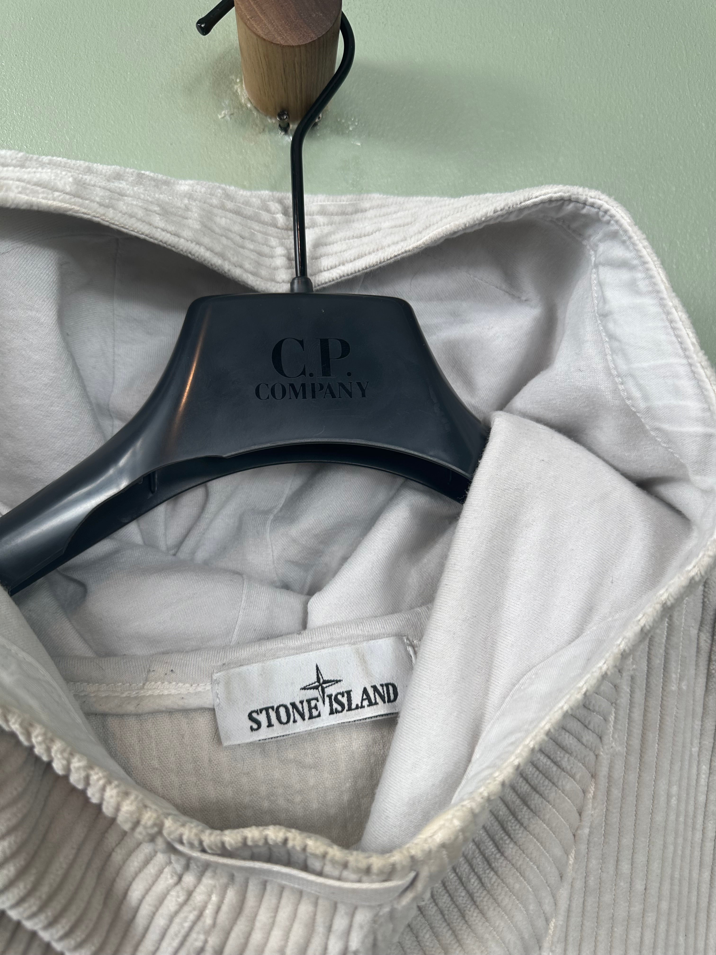Stone Island Beige Corduroy Smock