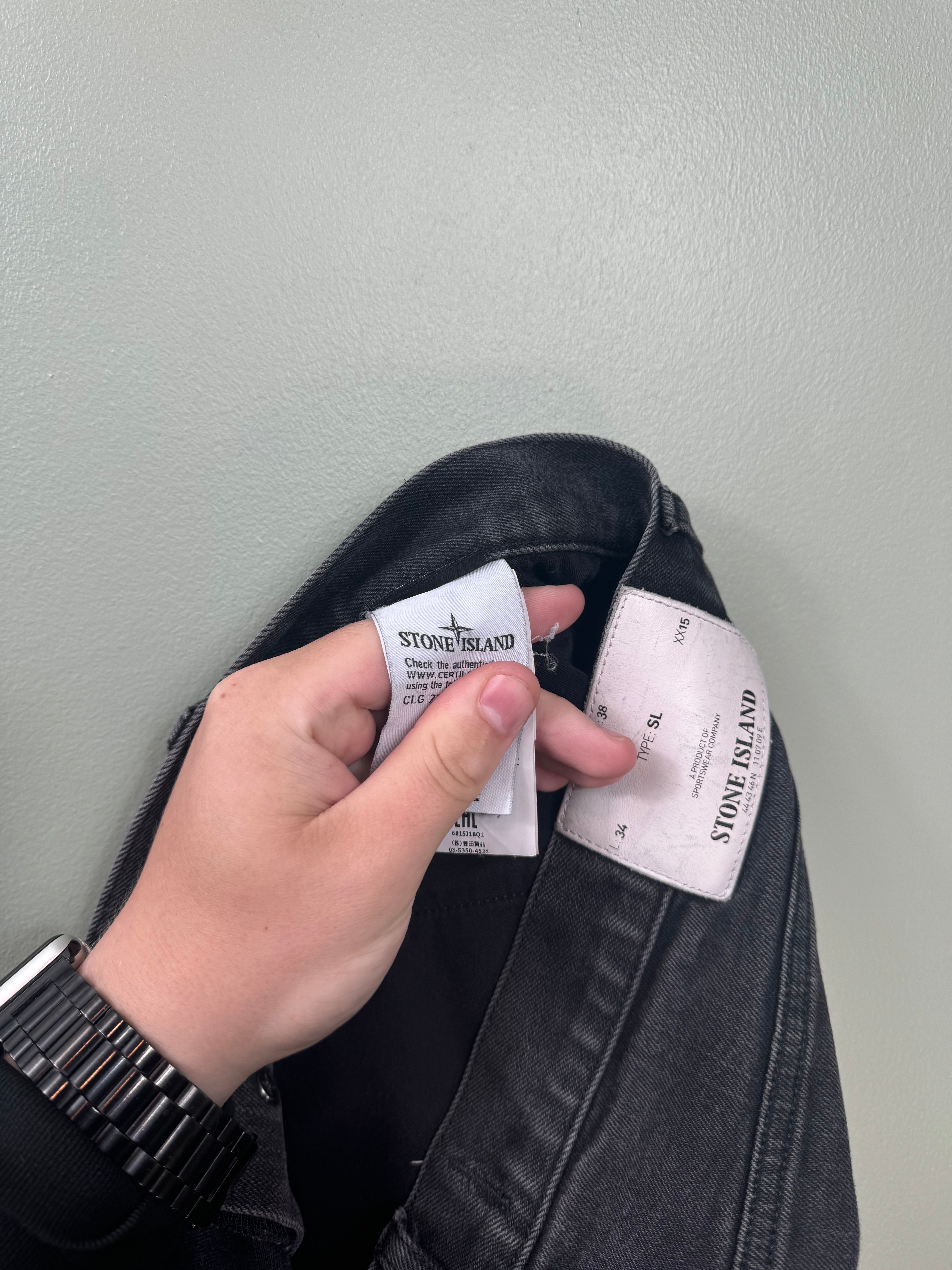 Stone Island Grey SL Jeans