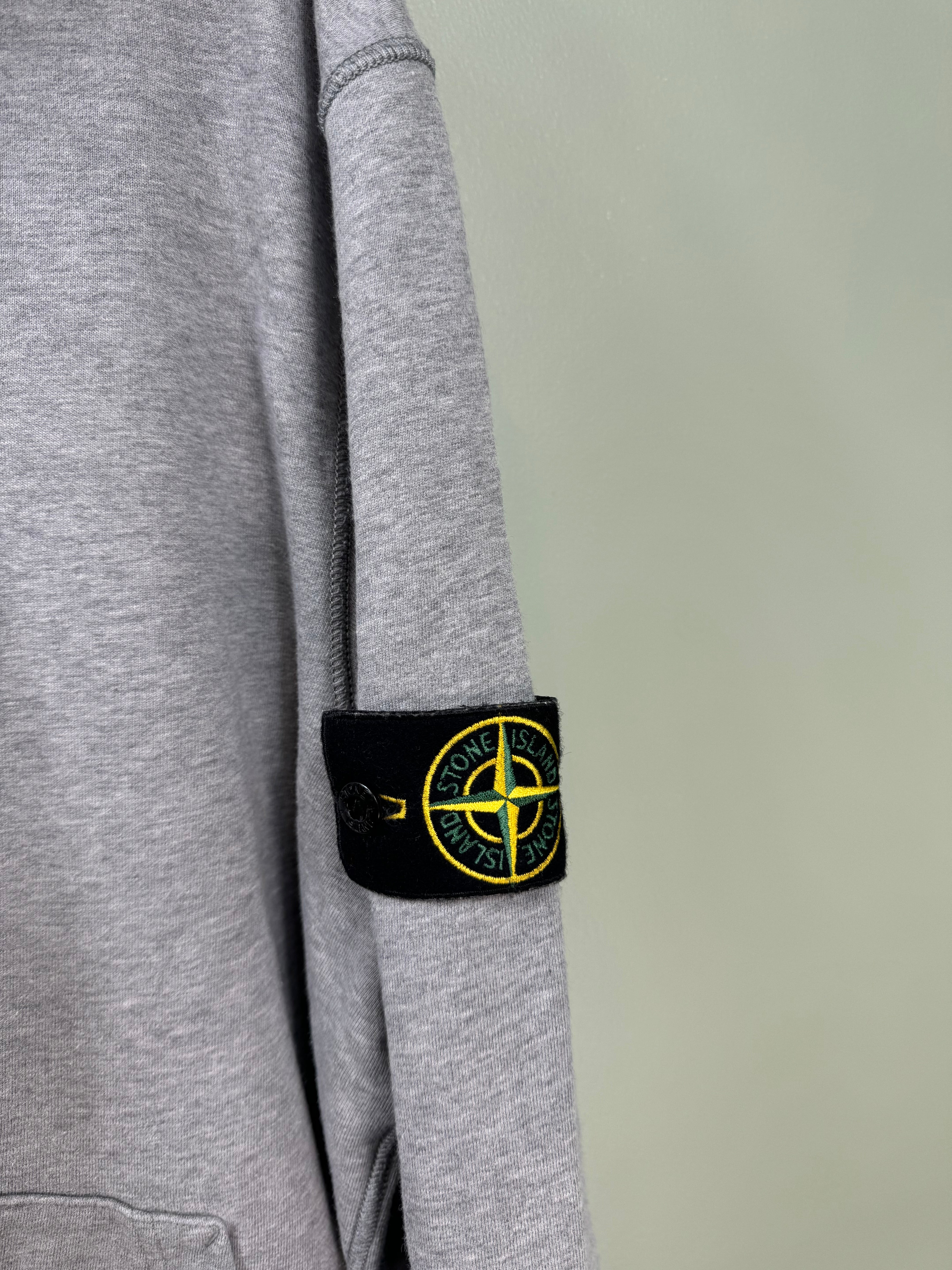 Stone Island Grey Hoodie
