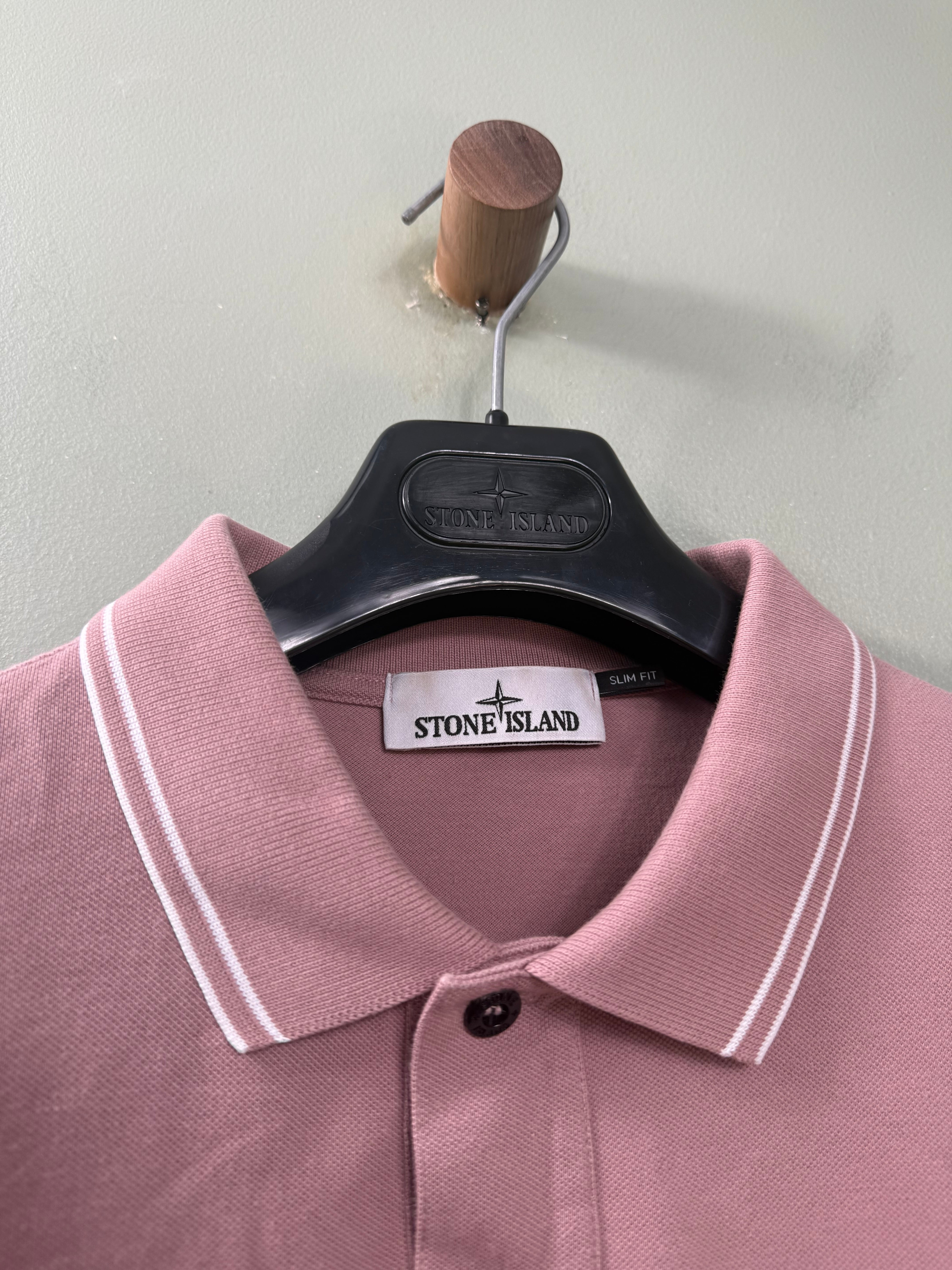 Stone Island Pink Polo