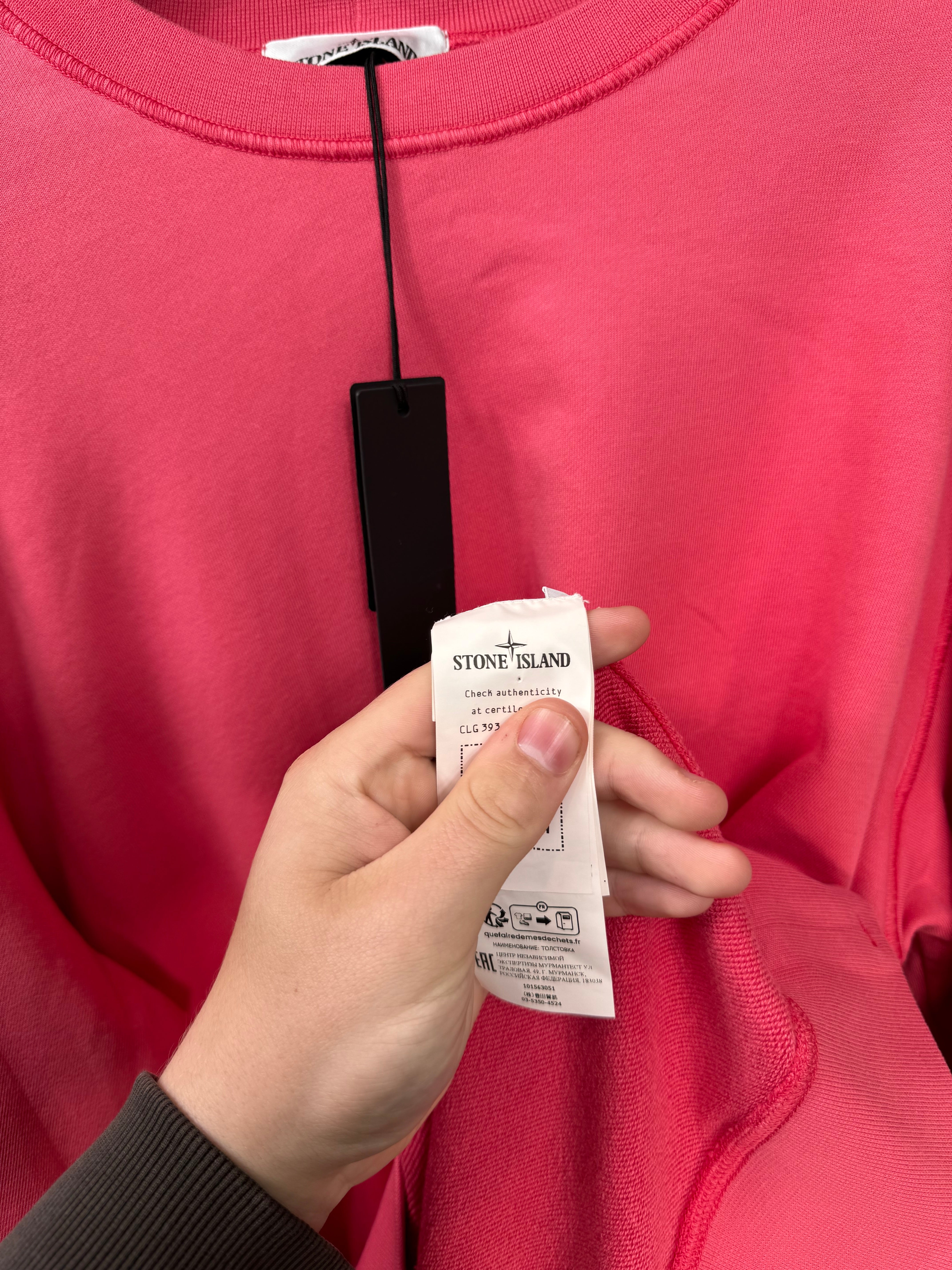 Stone Island Pink Jumper