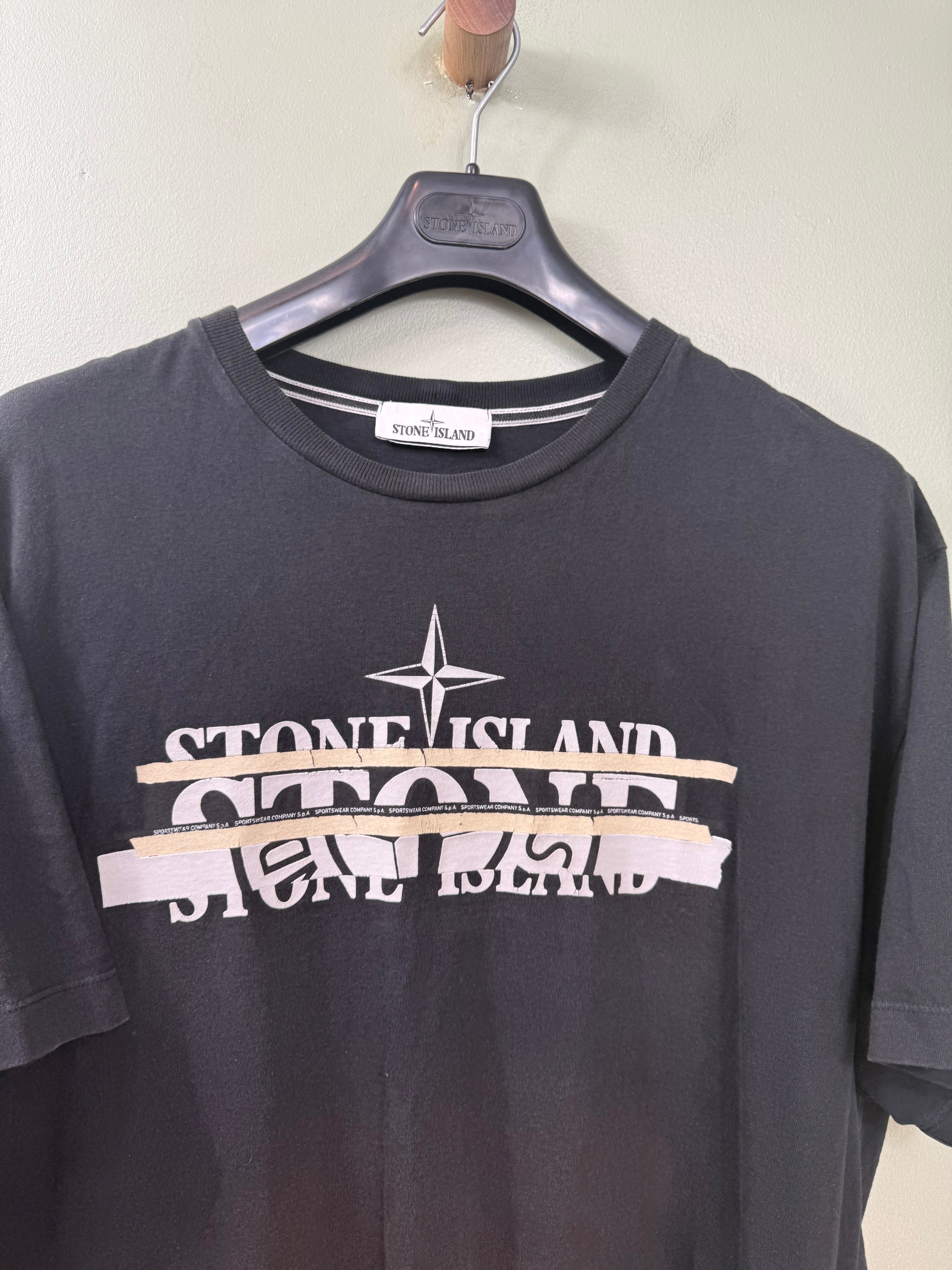 Stone Island Black T-Shirt