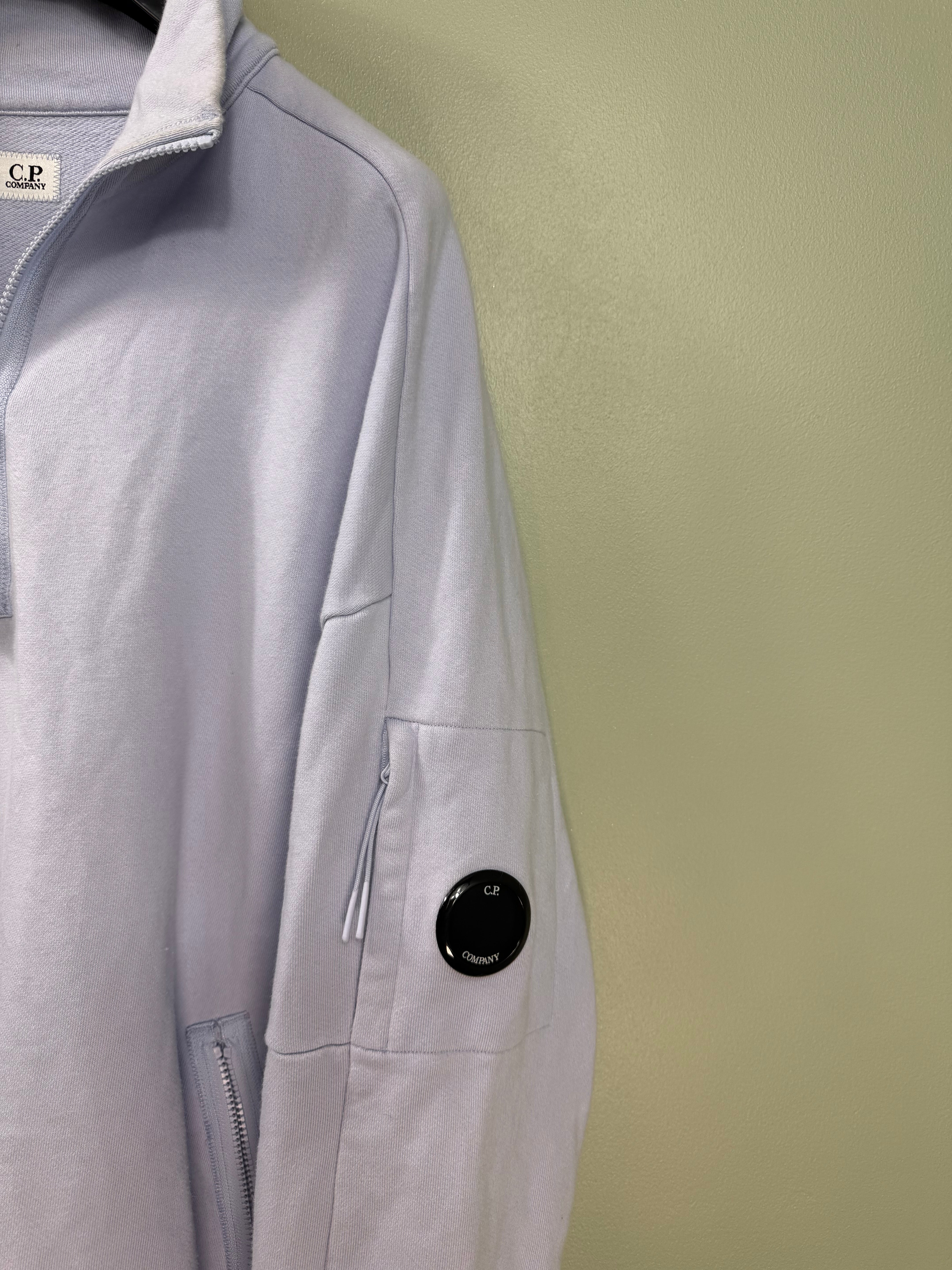 C.P. Company Lavender 1/4 Zip Jumper