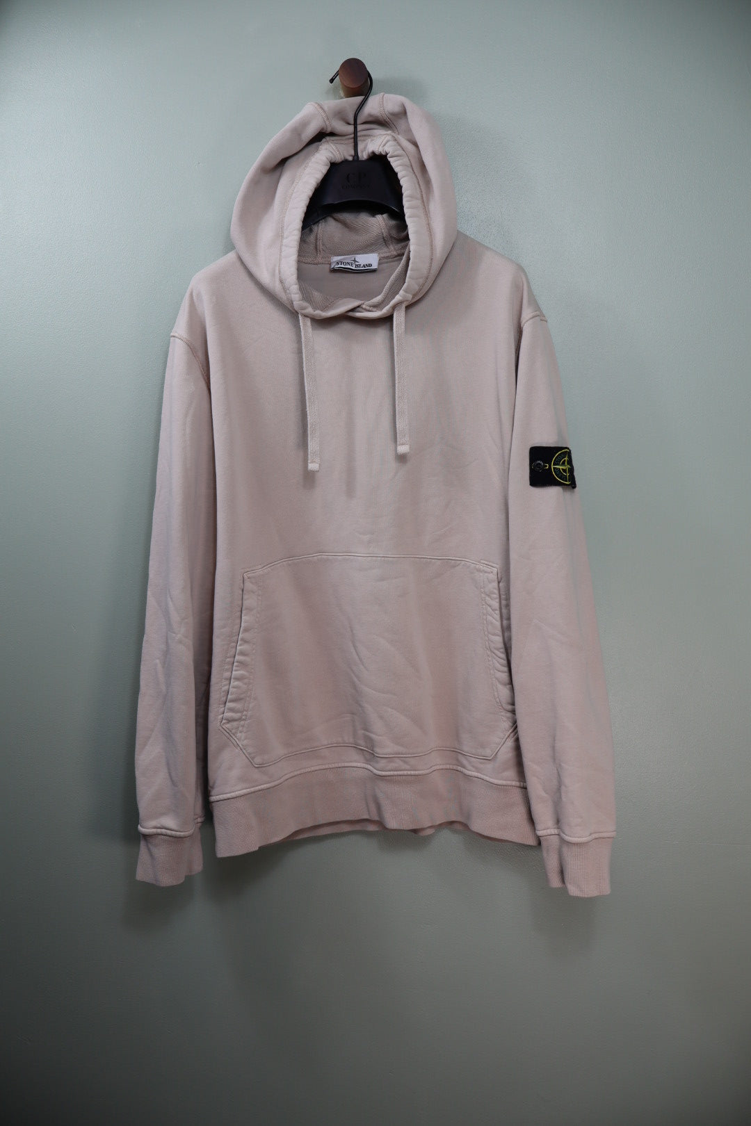 Stone Island Beige Hoodie