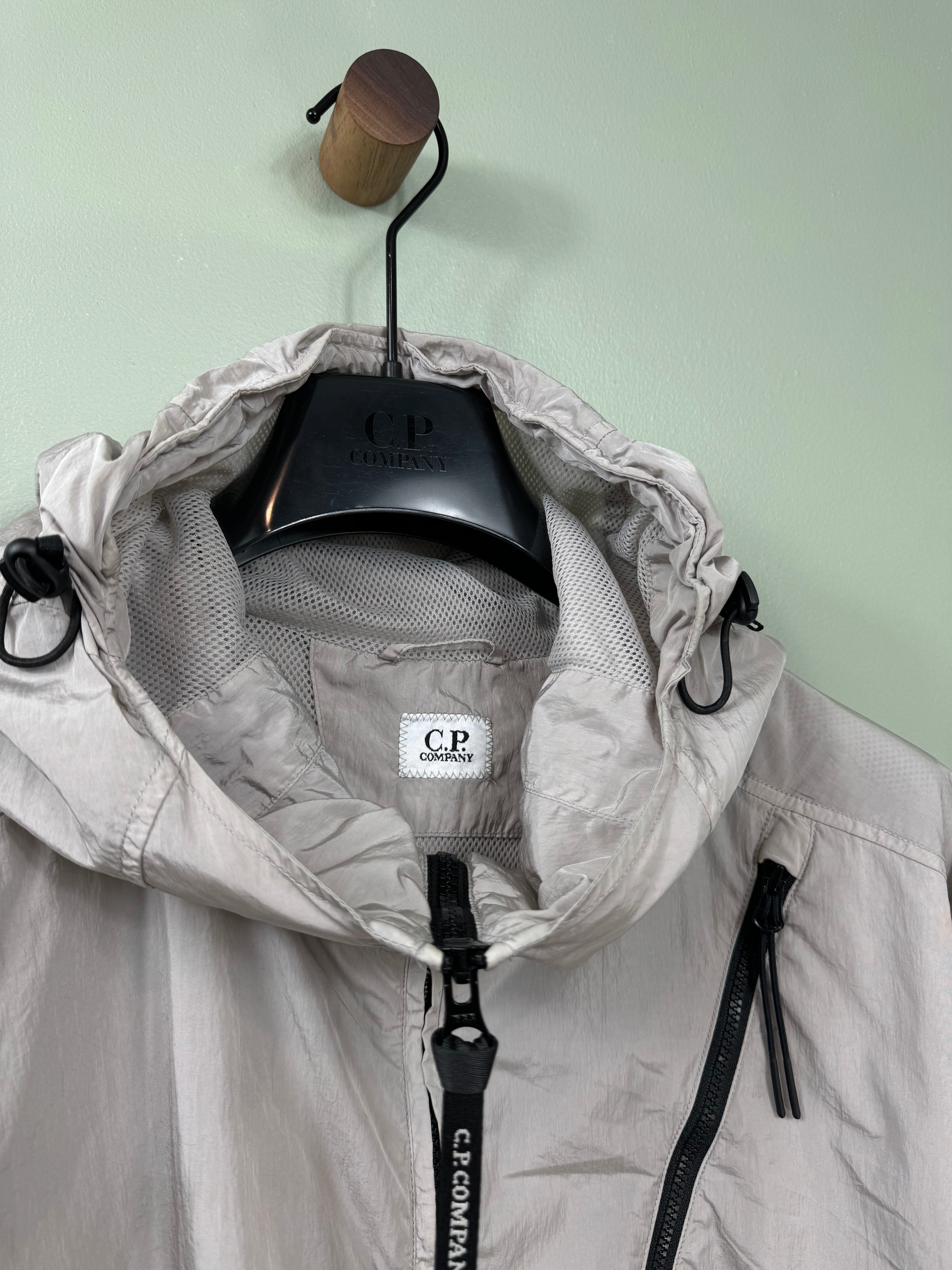 CP Company Silver Chrome Smock