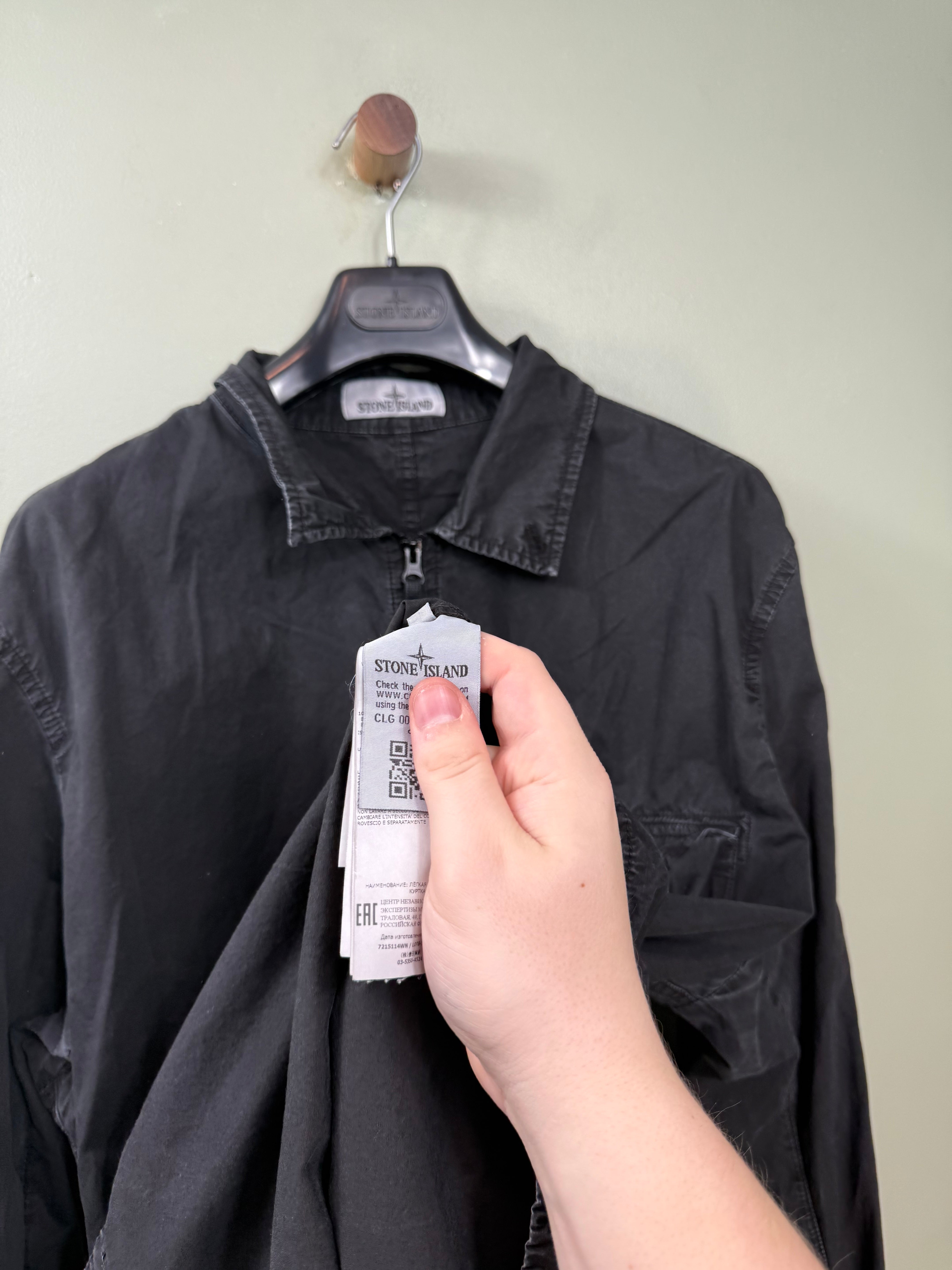 Stone Island Black Overshirt