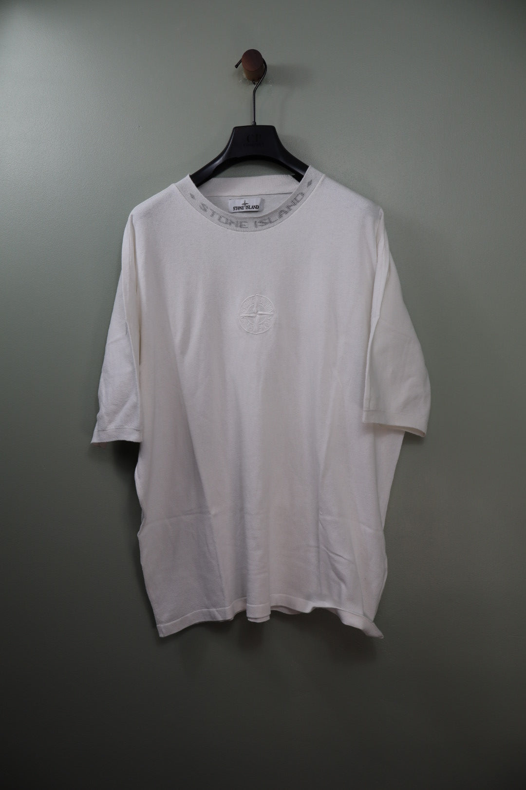 Stone Island White Tee