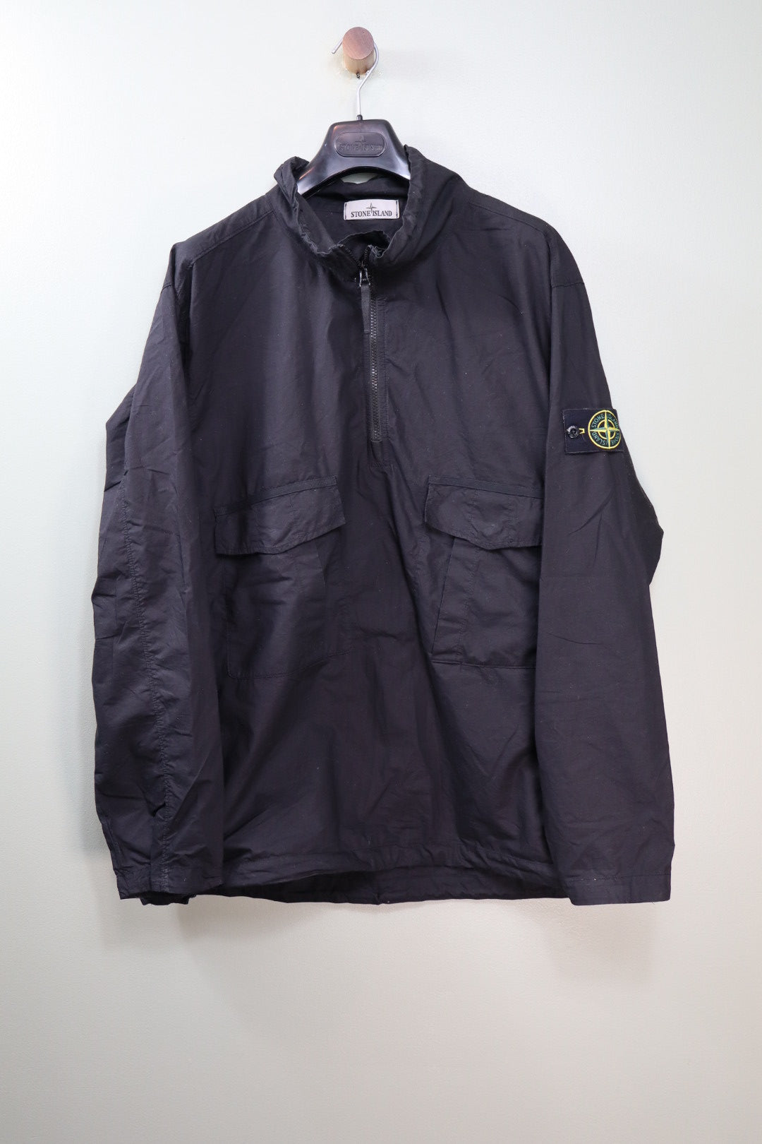 Stone Island Black Smock Overshirt